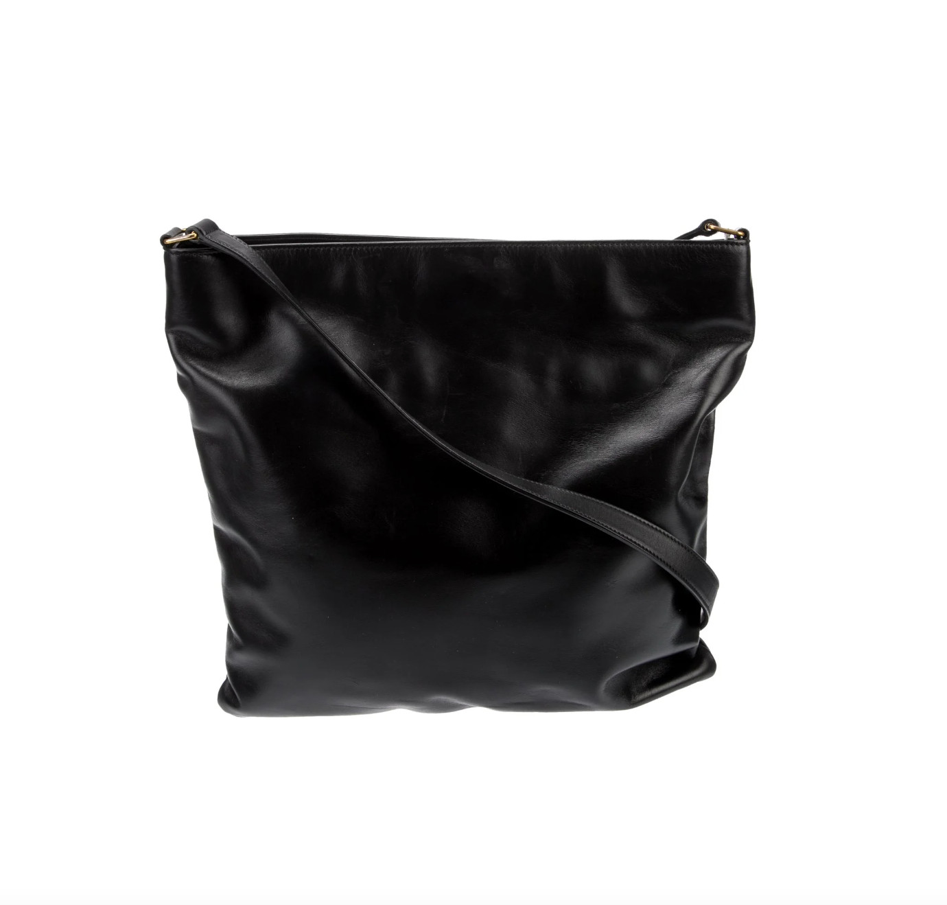Saint Laurent Leather Messenger Bag