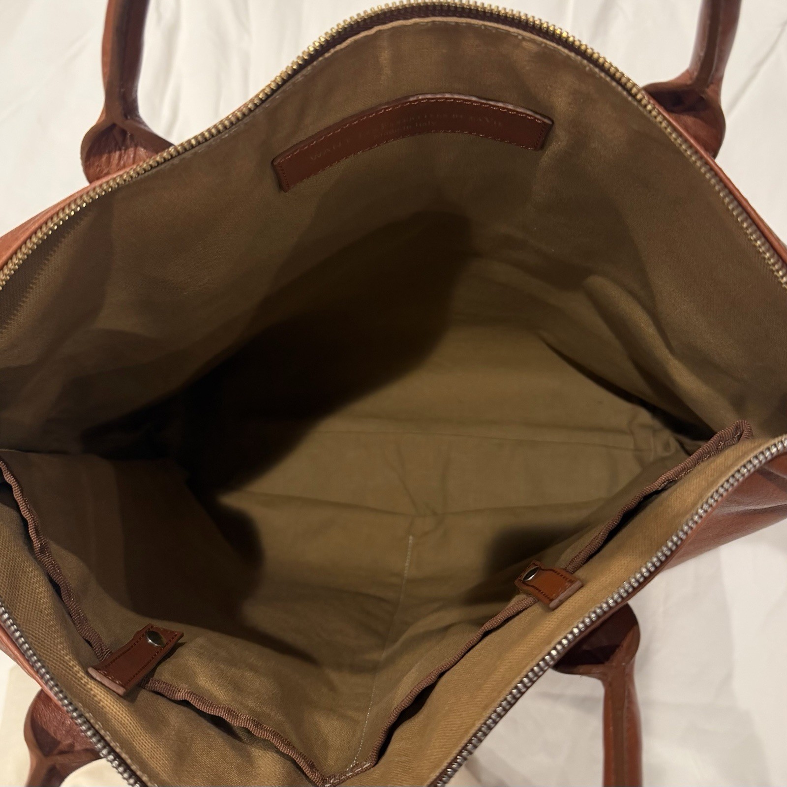 WANT Les Essentiels de la Vie O’Hare Tote Tan Leather Shoulder Bag