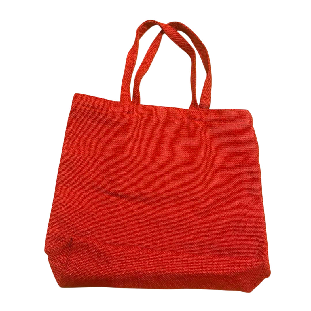 BAPE x MODERNICA Tote Bag Red Acrylic H16.7xW16.5 in RARE