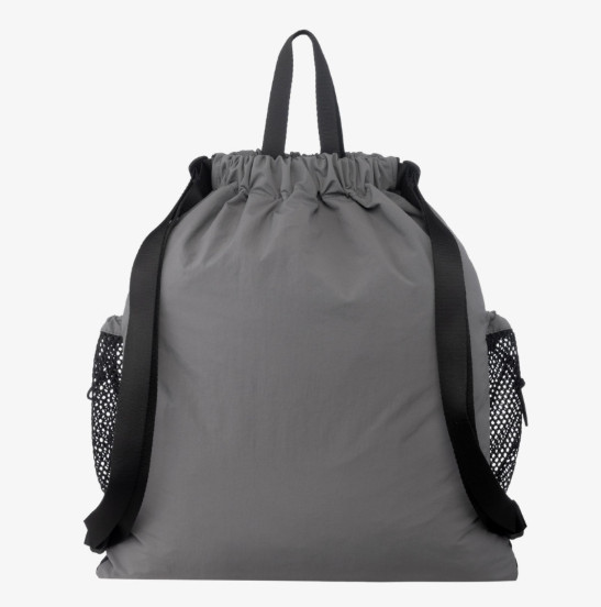 The North Face White Label Linen Mesh Gym Bag Gray