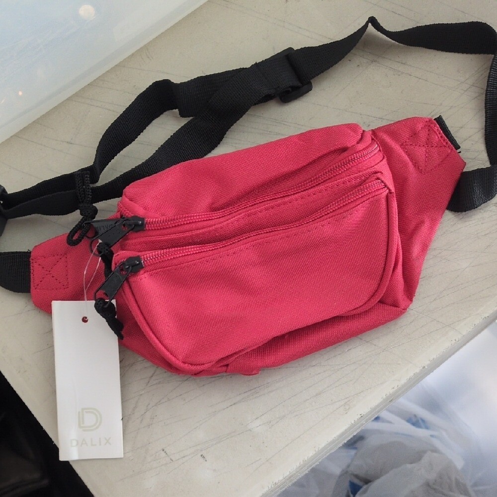 DALIX Unisex Red NWT Fanny Pack Belt Bag