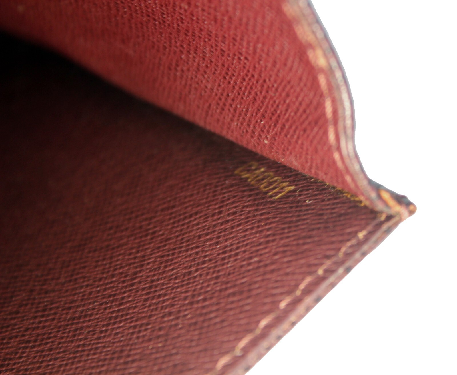 LOUIS VUITTON Taiga Brown Leather Pochette Clad Second Bag Clutch Bag Spain
