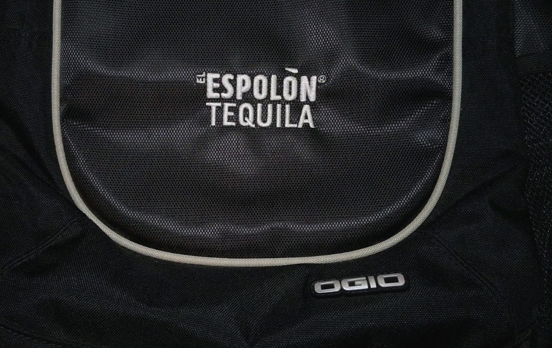 NEW OGIO & ESPOLON TEQUILLA Carbon Backpack w/ Audio Pocket Black NEW w/ Tags