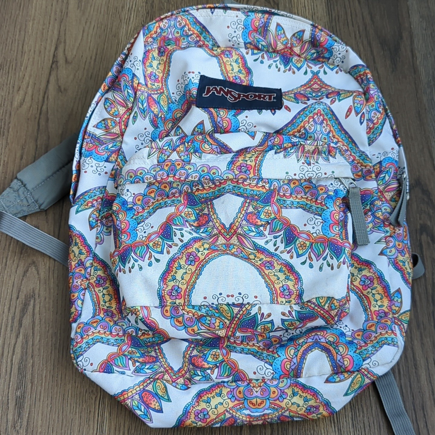 JanSport T501 SuperBreak Multi Summer Festival Colorful School Backpack