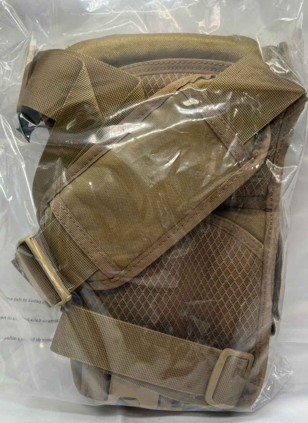Tactical Drop Leg Thigh Bag 4.5L Detachable Strap Adjustable Waist 59″ Tan EDC
