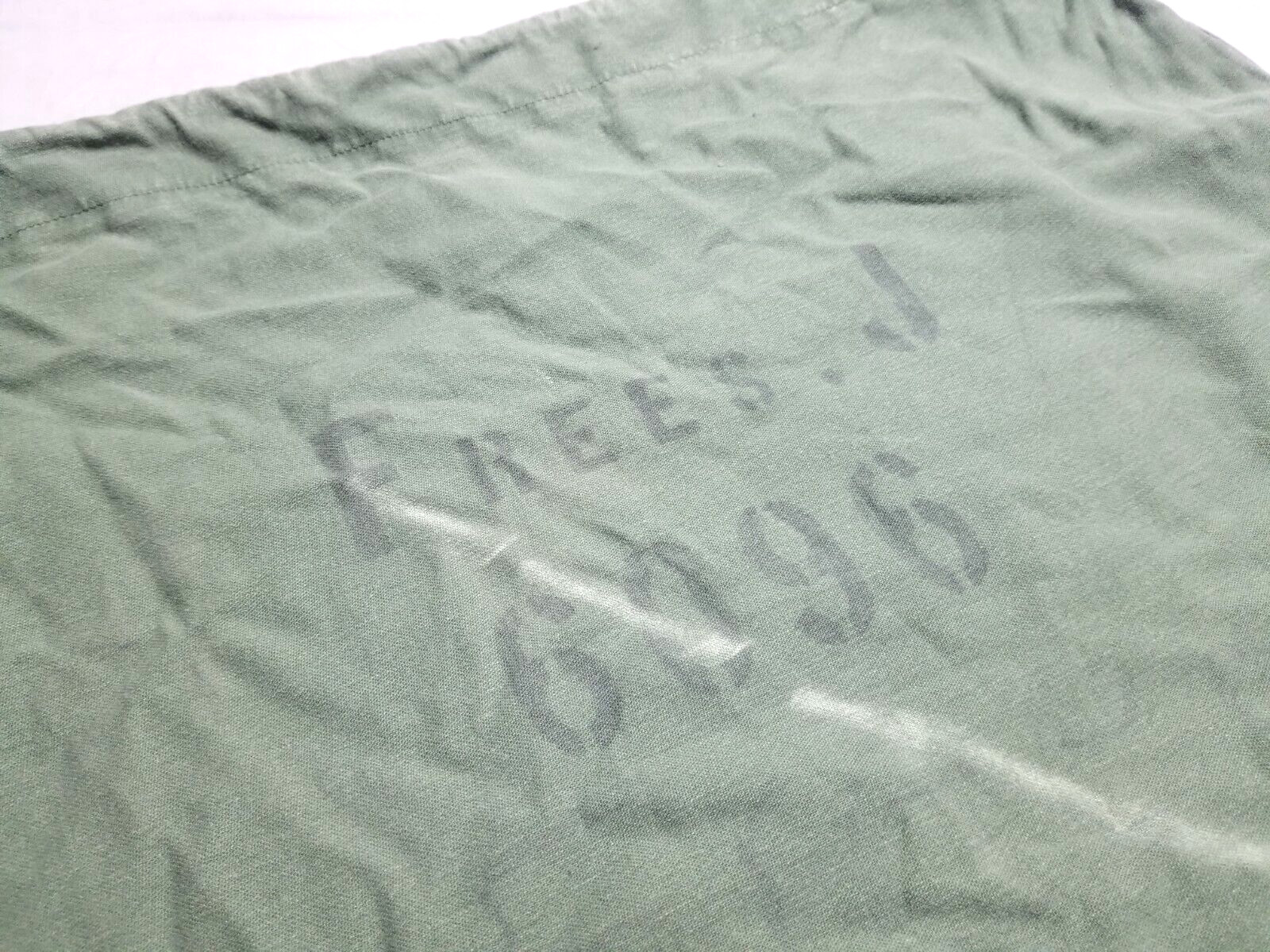 USGI Army Military Surplus OD Barracks 100% Cotton Laundry Bag FAIR