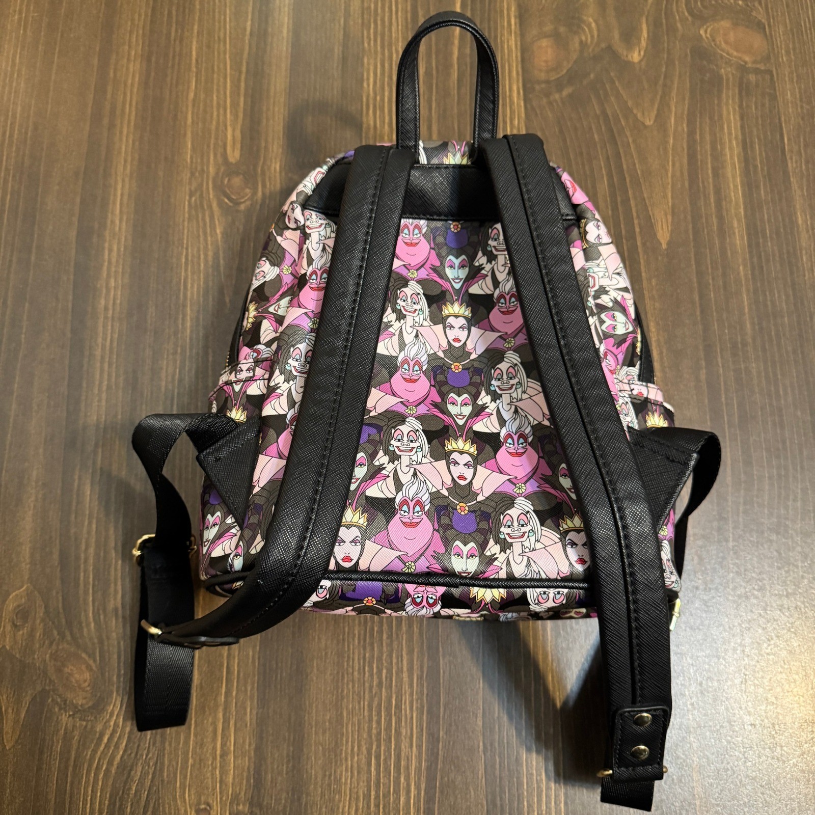 Loungefly Disney Villains Mini BackPack Bag Women’s Malificent Ursula Cruella