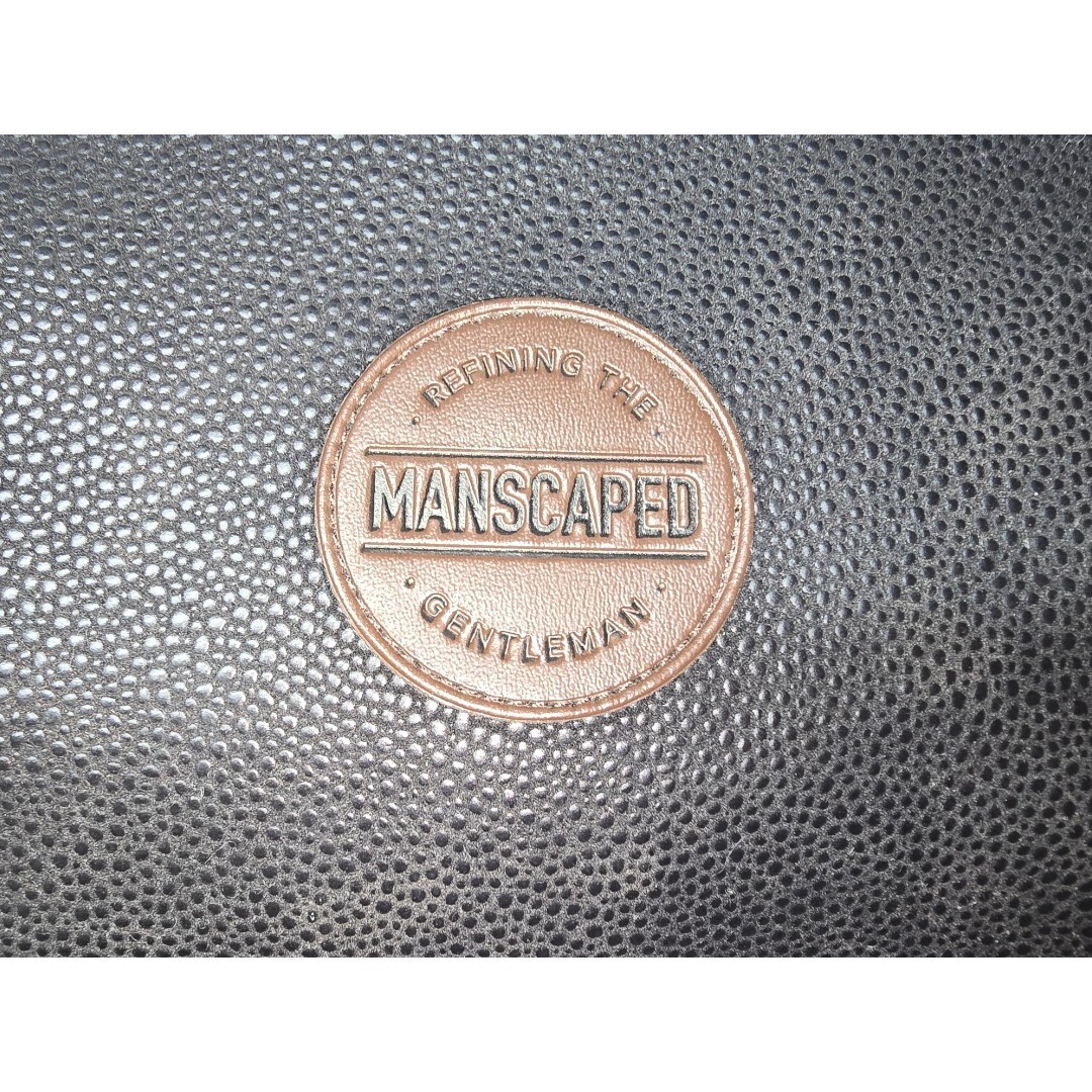 Manscaped *READ* The Shed Travel Bag Water Resistant Zipper PVC Polyester
