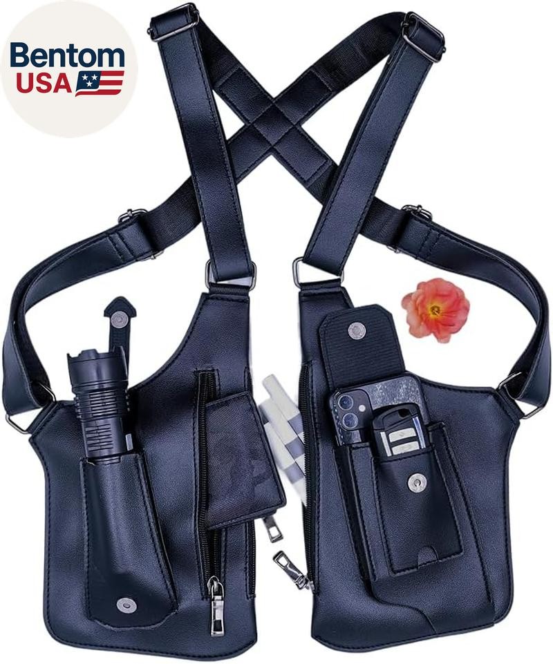 Underarm Anti-theft Bag, Hidden Shoulder Holster, Double Storage Pouch, Phone Wa