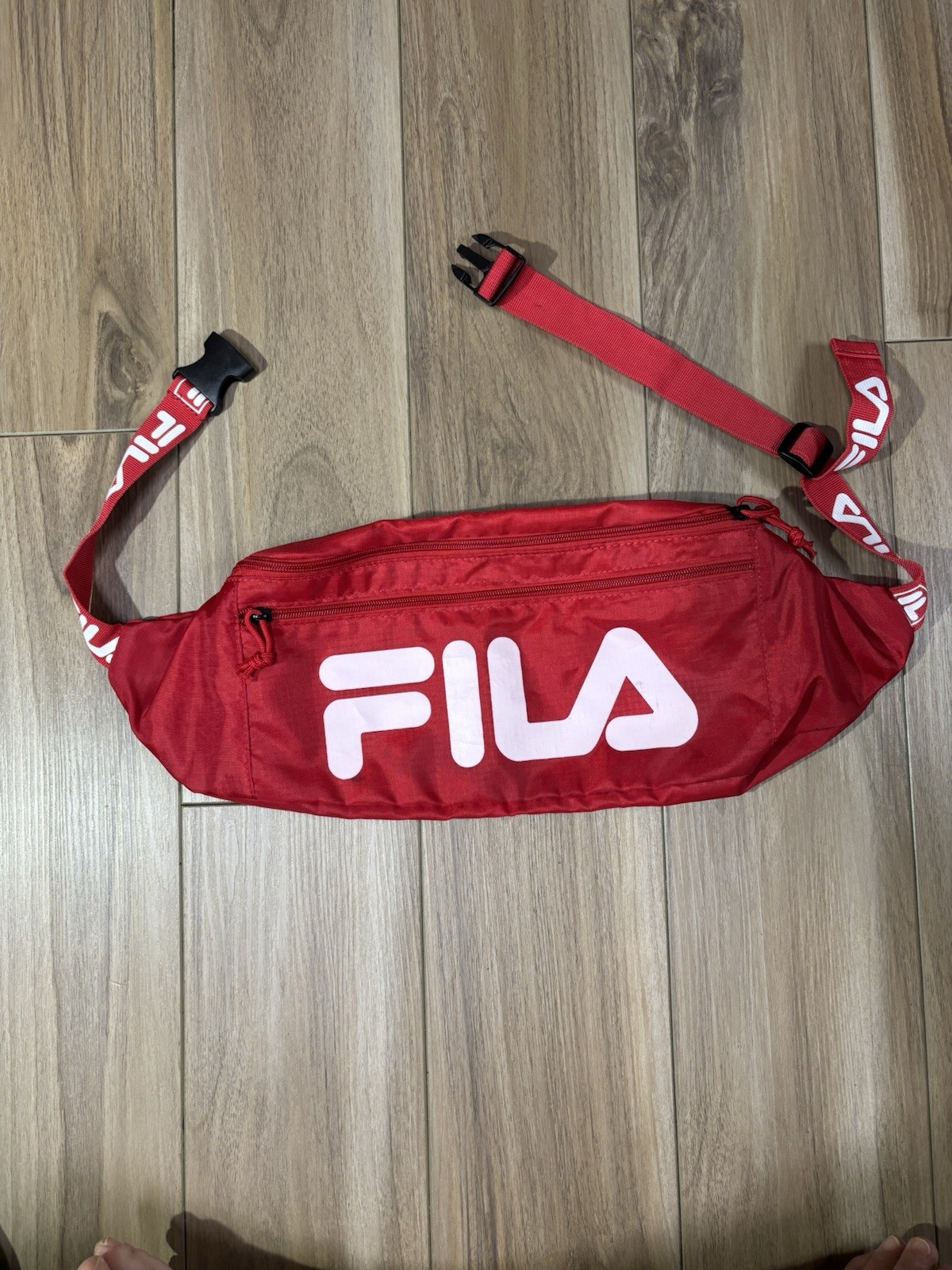 FILA Large fanny pack Red classic FILA Unisex Waist Bag