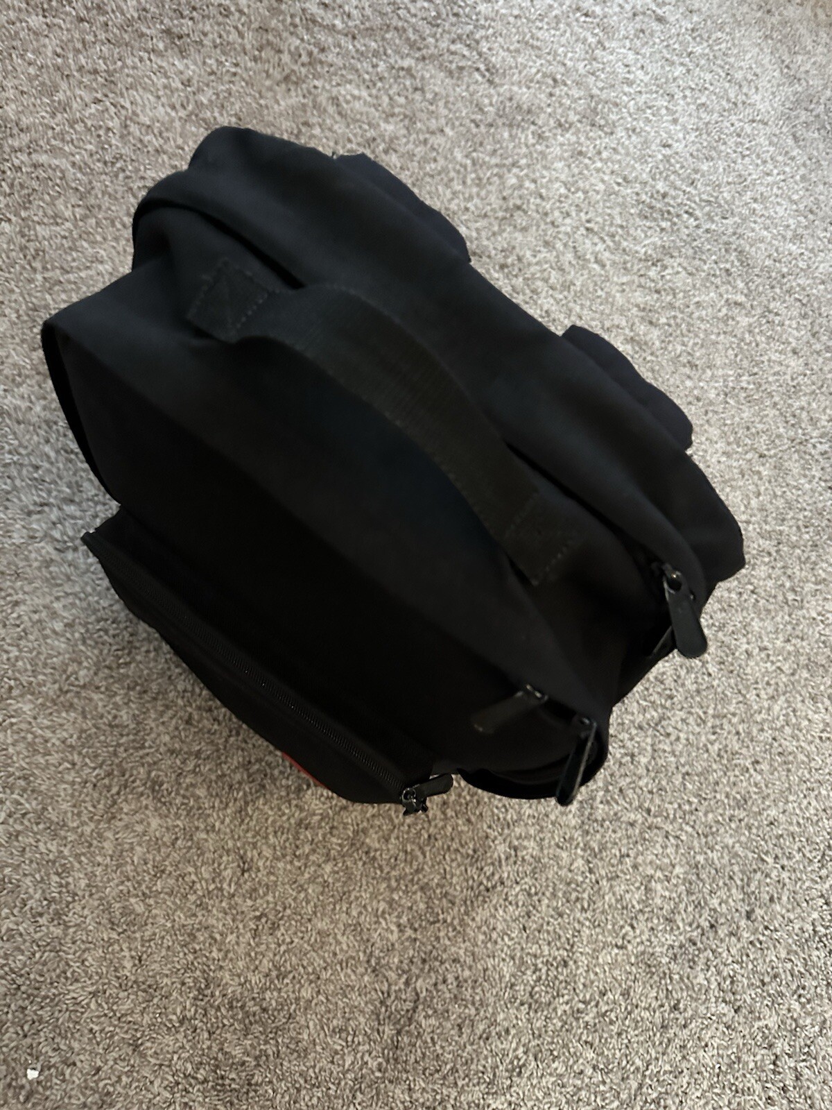 Used Manhattan Portage Union Square Backpack Black Japan Limited 28-45-16CM 20L
