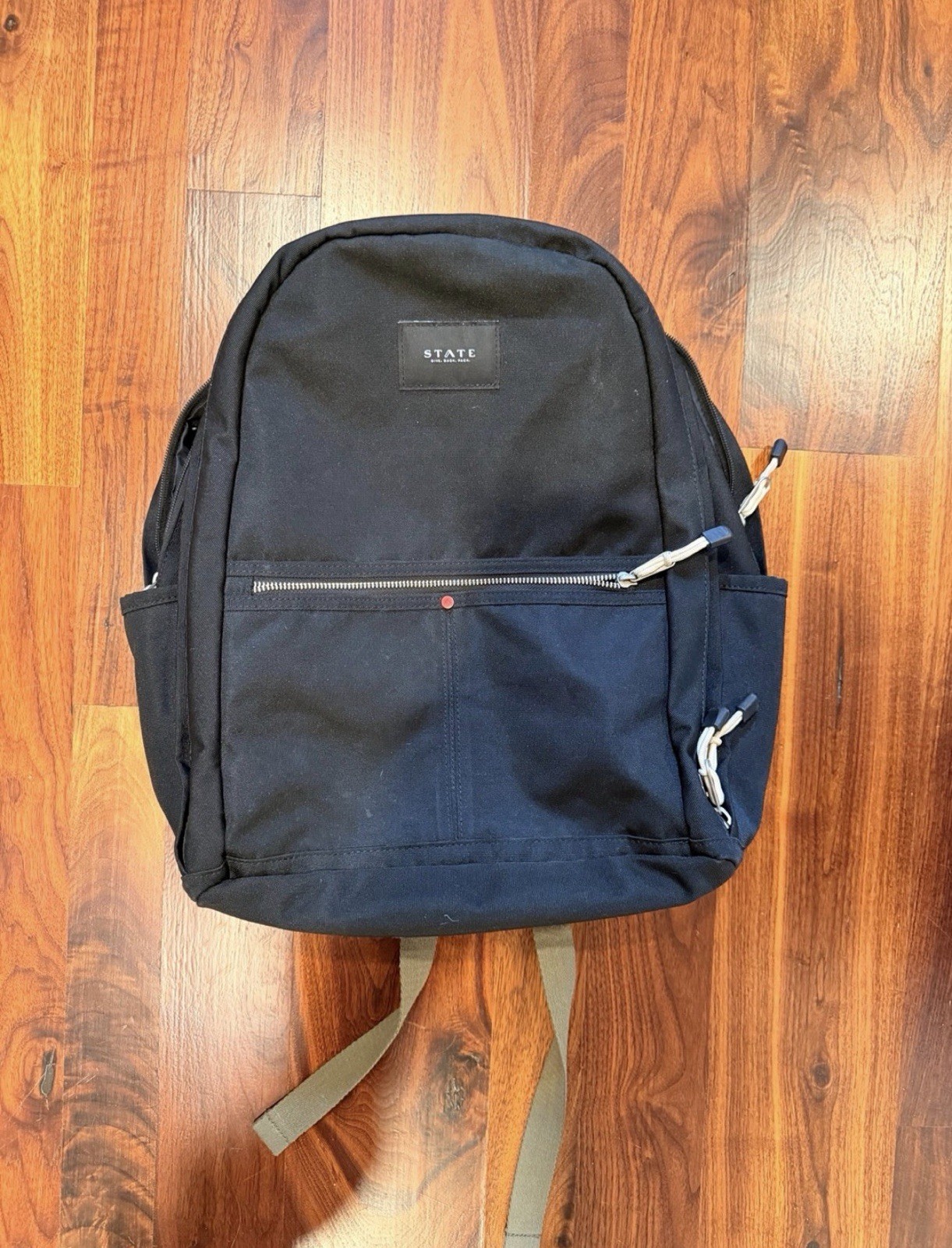STATE black canvas Backpack