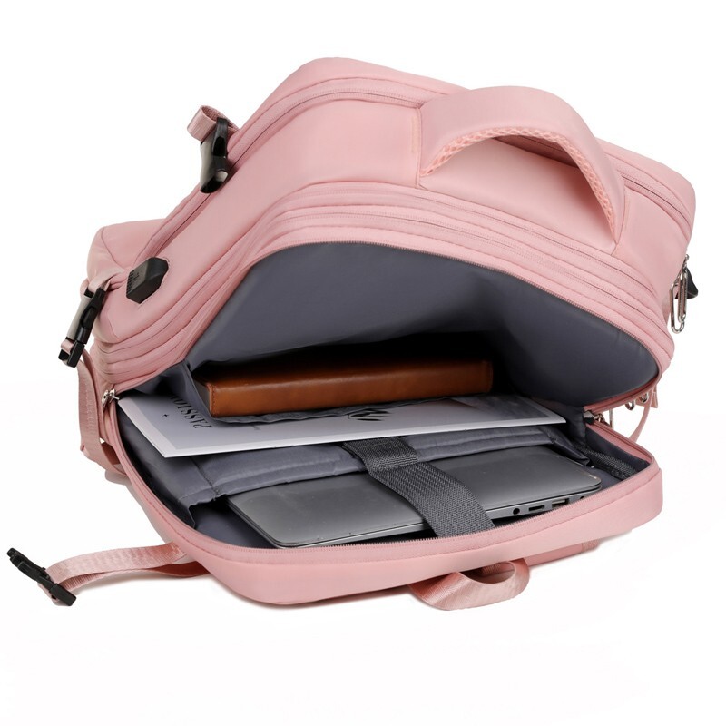Expandable Carry on Backpack Extra Large Travel Backpack Weekend Flight Approved