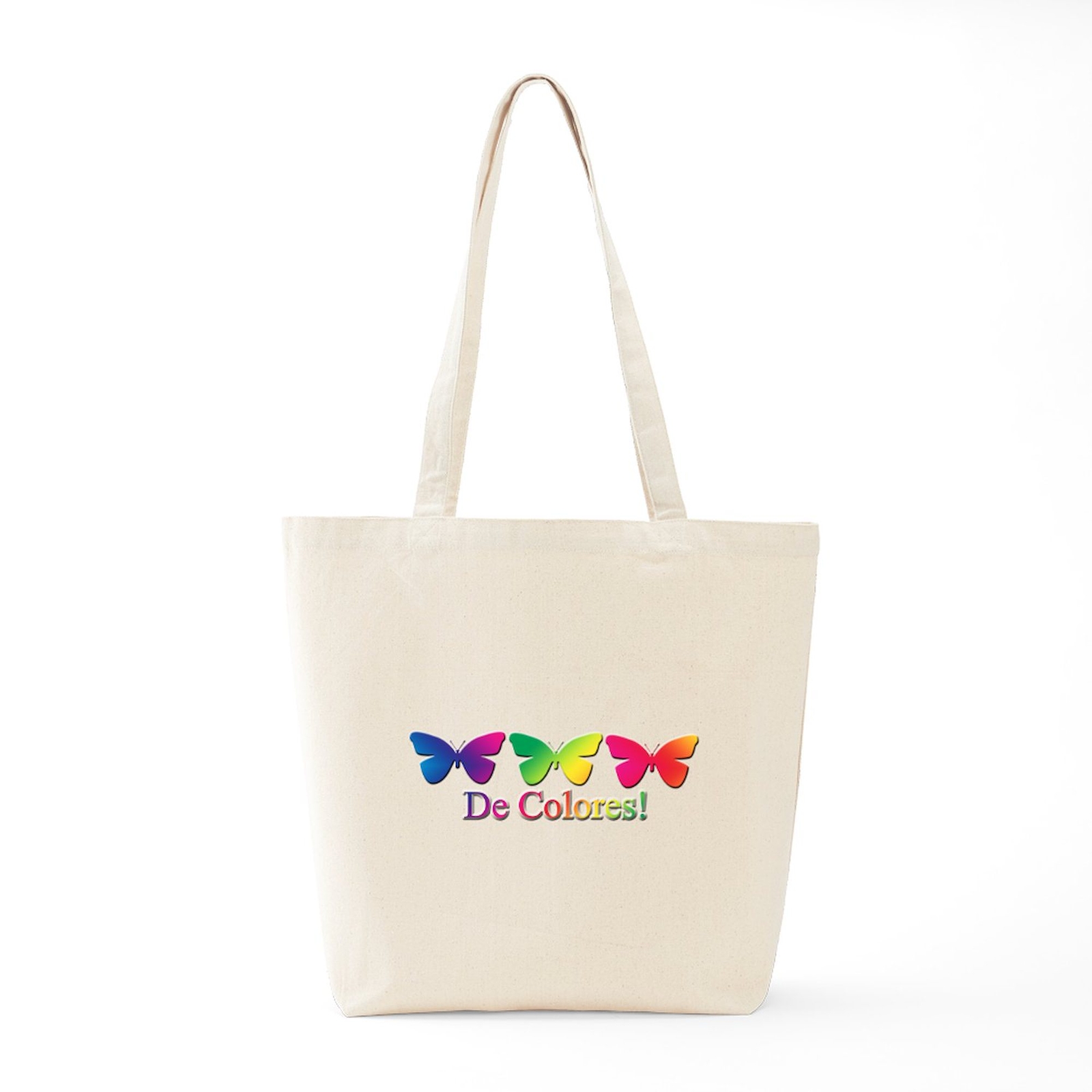 CafePress Butterfly Decolores Tote Bag (168259860)