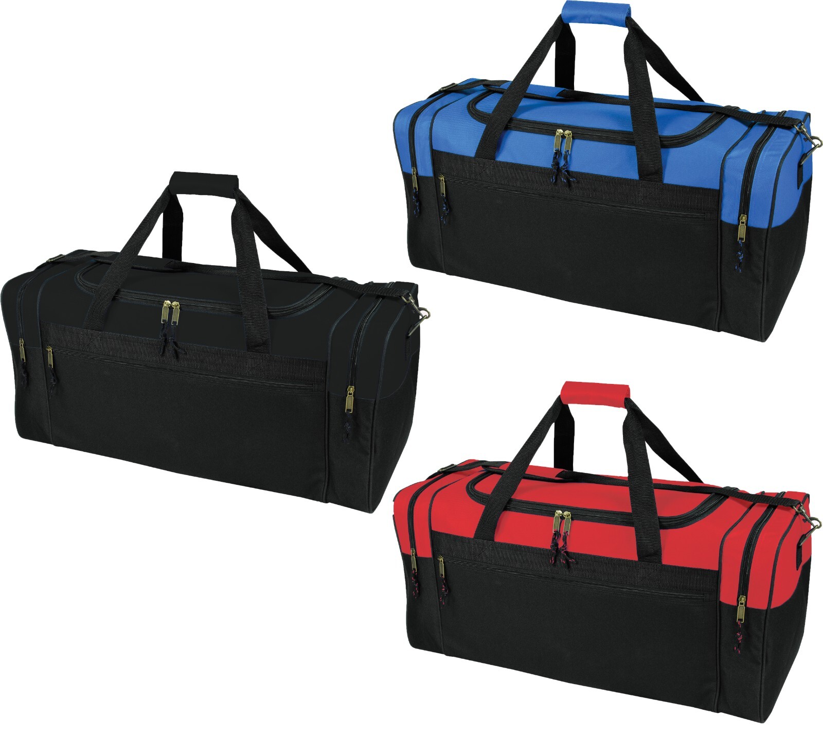 26″ Deluxe Gym Travel Duffel Bag Durable Large for Sports Gear Equipment