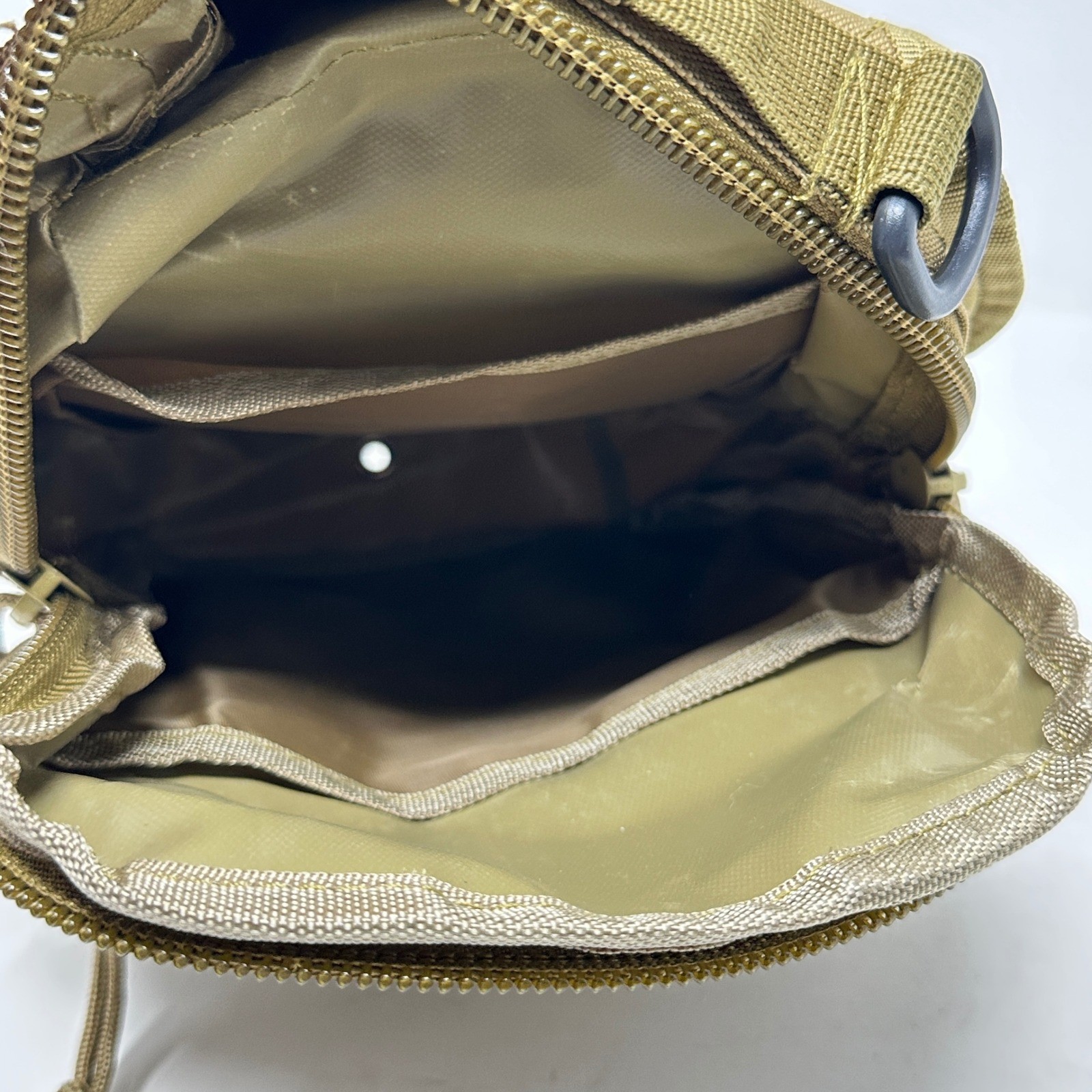 Tactical Sling Bag Coyote Brown Tan MOLLE Military Style EDC Shoulder Backpack