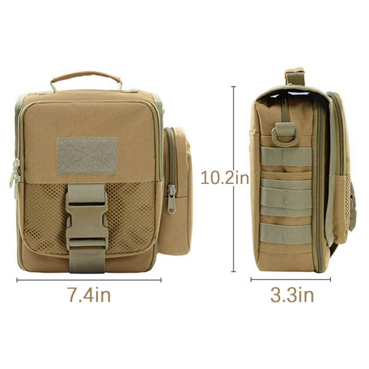 ​Outdoor Casual Shoulder Bag Military Fan Mountaineering Bag Portable Handbag