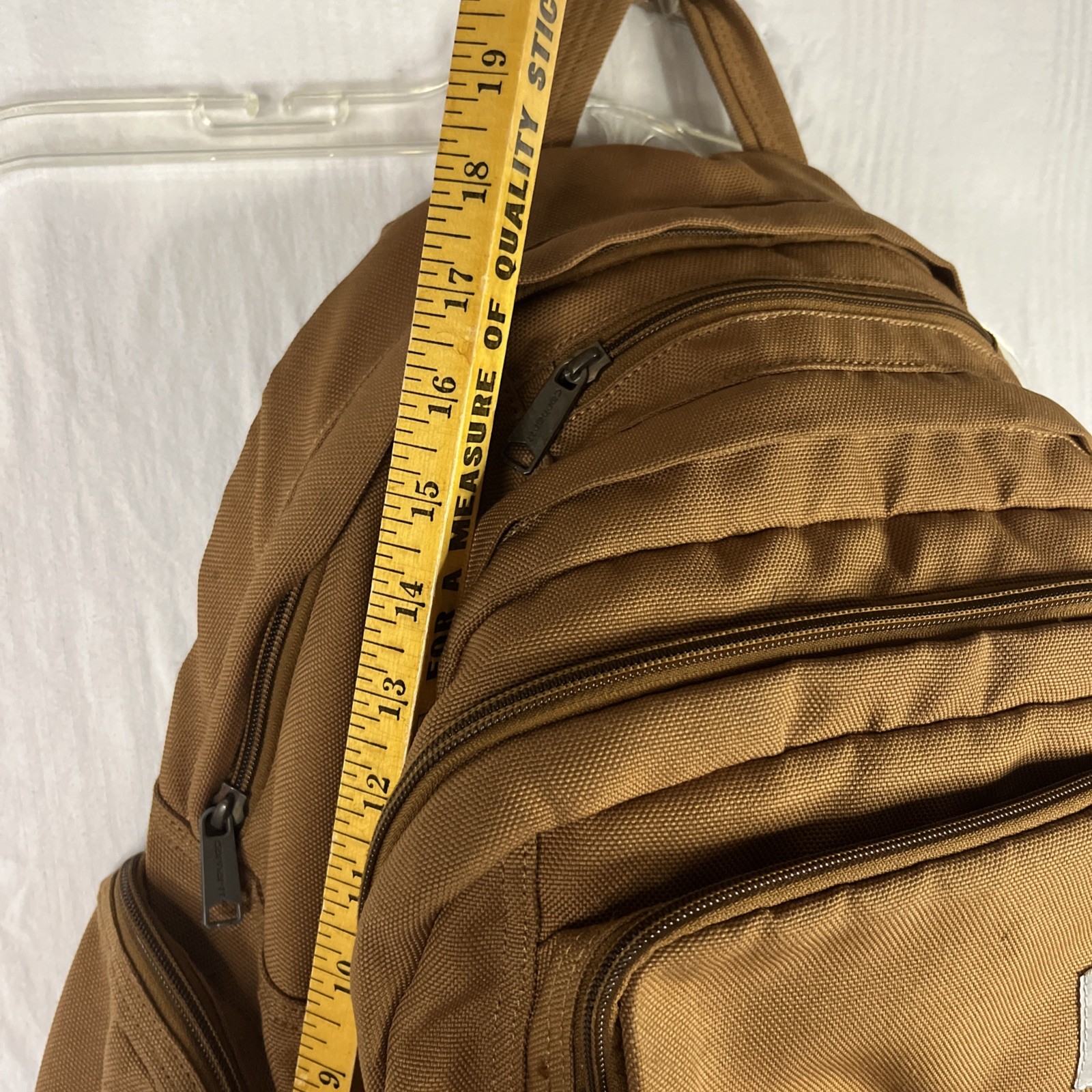 Carhartt 35L Triple-Compartment Backpack Carhartt Brown