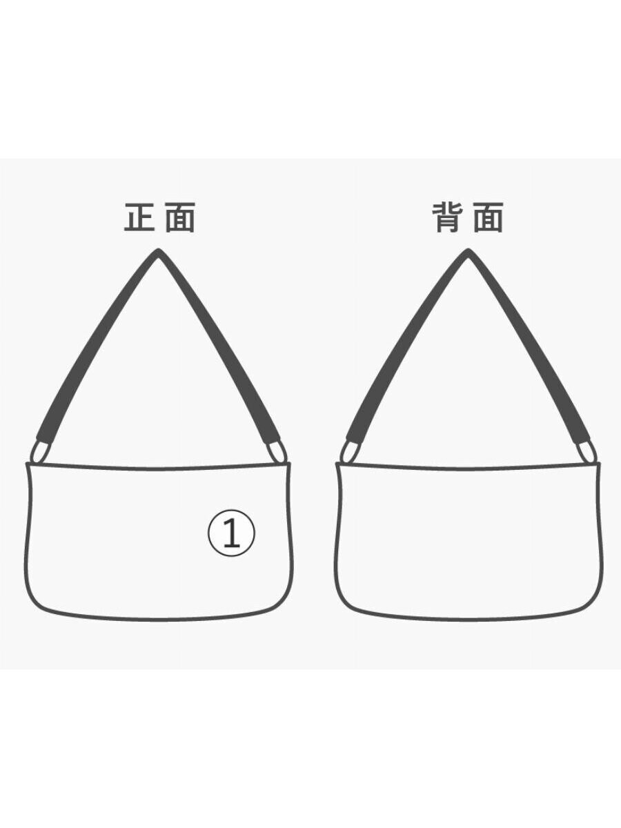 ear PAPILLONNER Buckle Drawstring Shoulder Bag, Leather, Black, Solid Color, EAZ