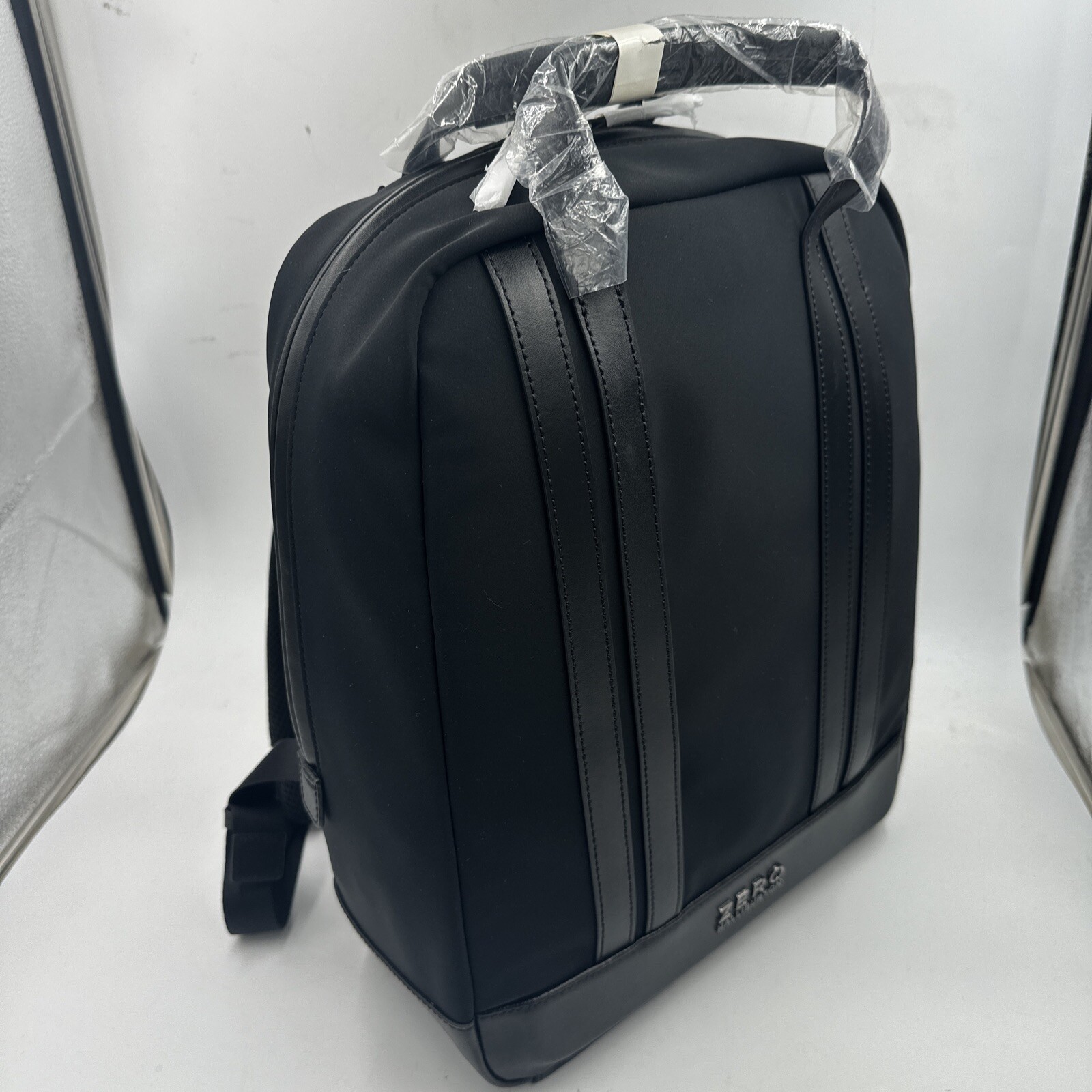 Zero Halliburton Journal Collection Nylon Small Backpack Graphite Black NWT