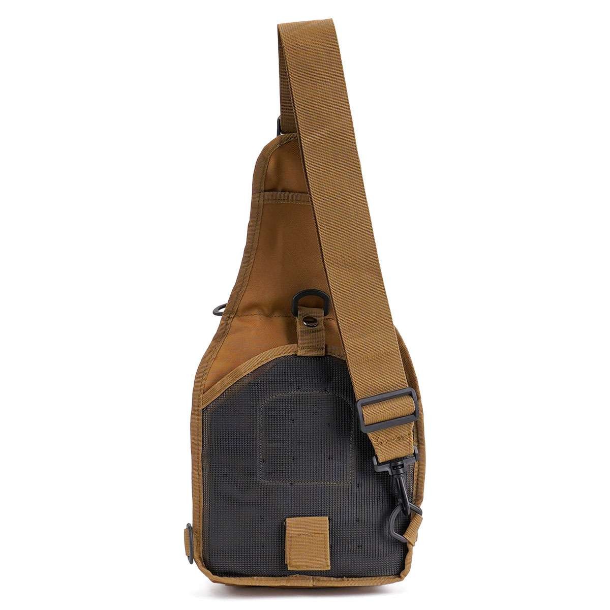 Mens Outdoor Shoulder Chest Bag Military Tactical Backpack Travel Camping Hiking