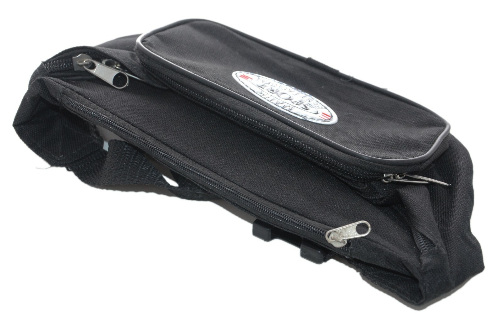 Women Men Waist Bag Belt Bum Hip Travel Purse Fanny Pack Black Fashion Sport Leg