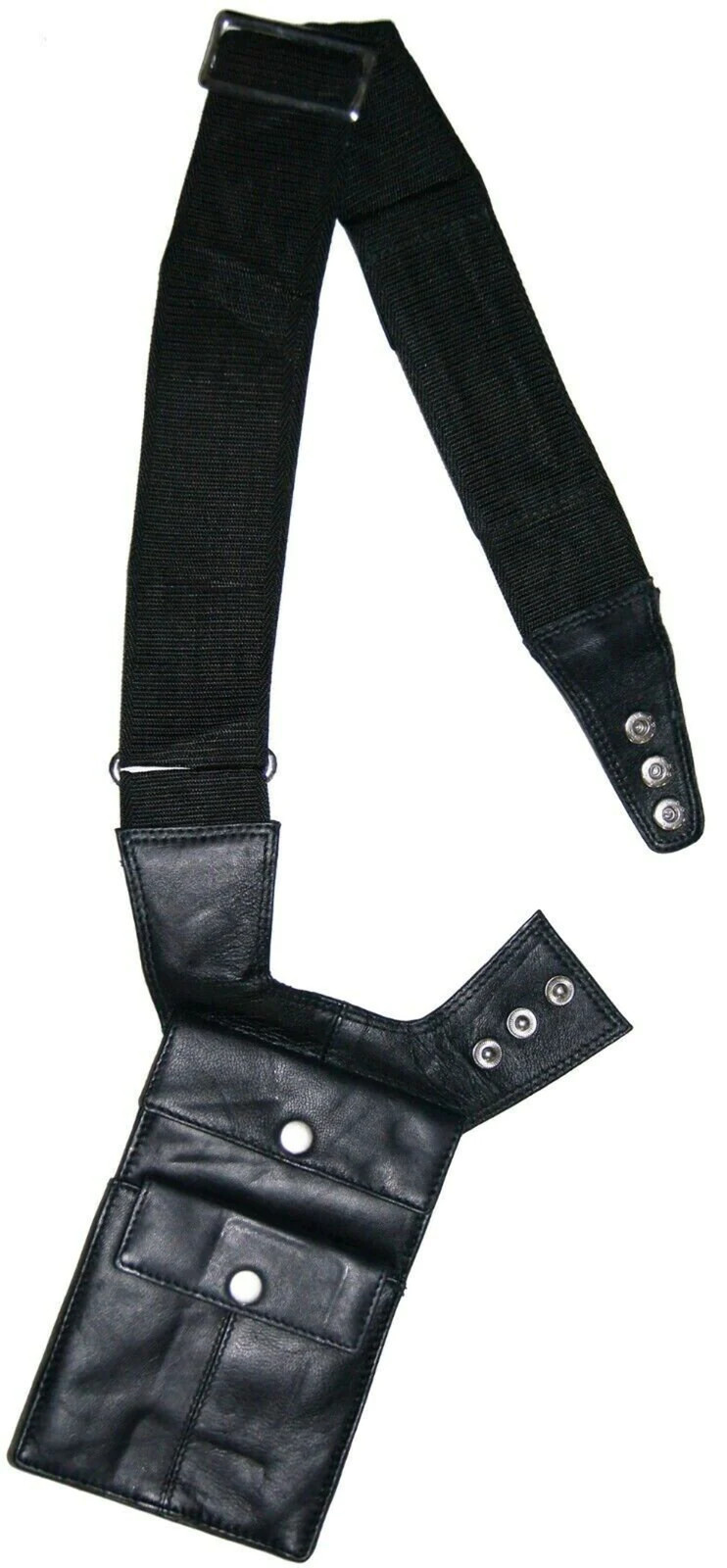Handcrafted Leather Shoulder Men’s Underarm Bag Hidden Pocket Holder