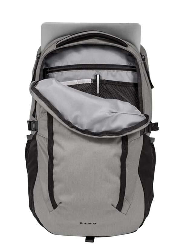 THE NORTH FACE DYNO 27L,15” LAPTOP BACKPACK DAYPACK GRAY / BLACK NFOA52S75YG-OS