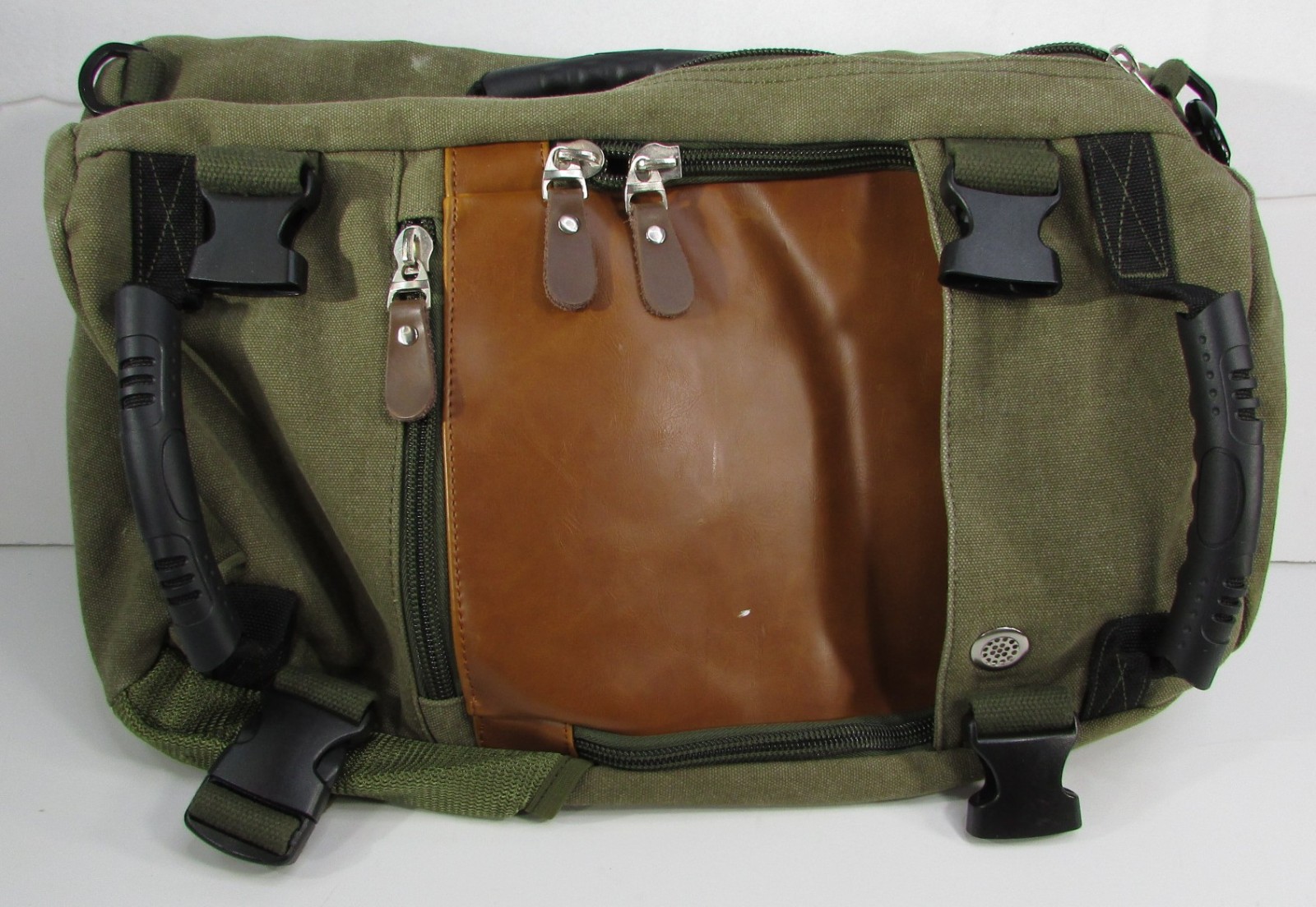 KAKA Bag Backpack Duffle Laptop Travel School Hiking Army Green NO STRAP