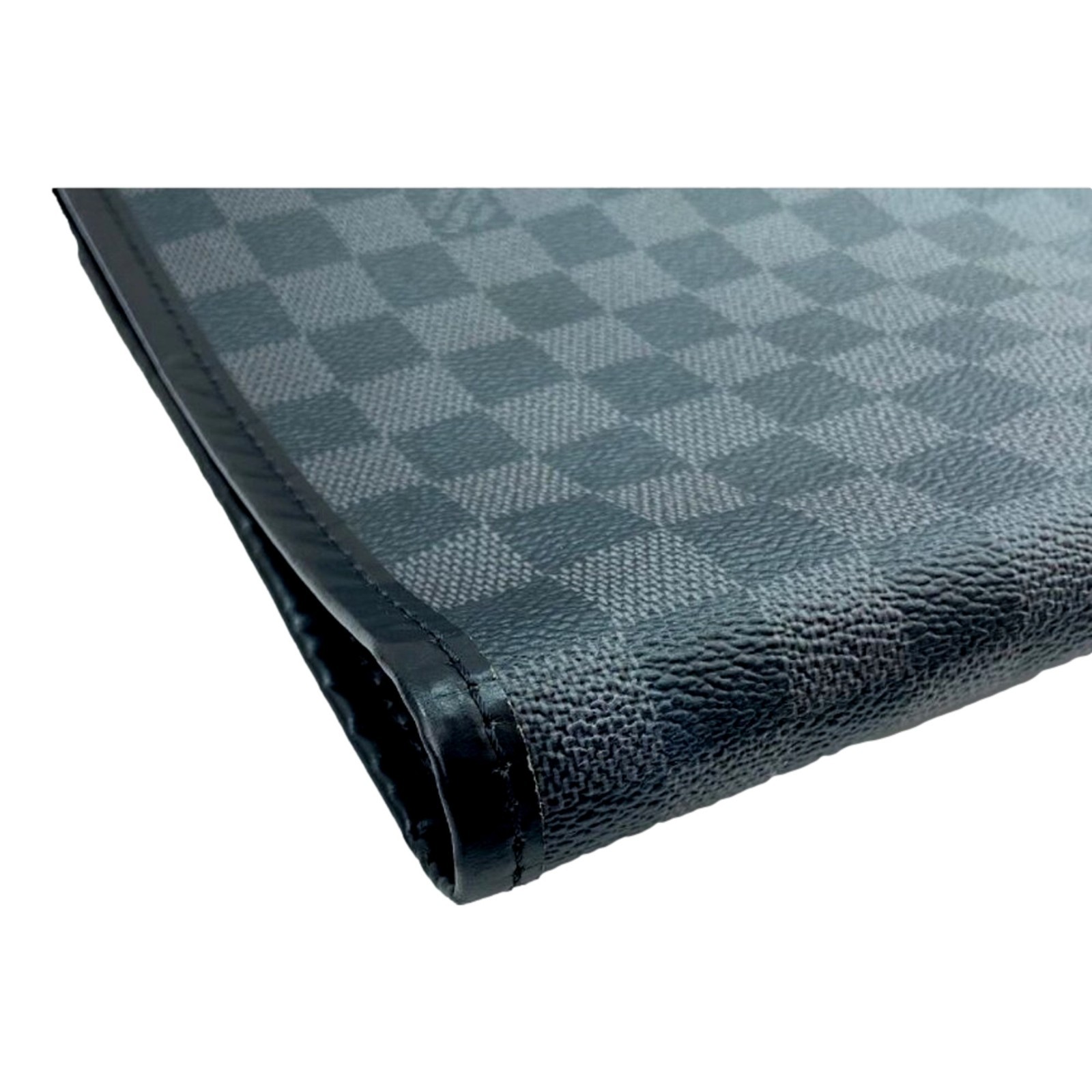 Louis Vuitton Damier Graphite Garment Bag Black Gray Canvas Travel Case