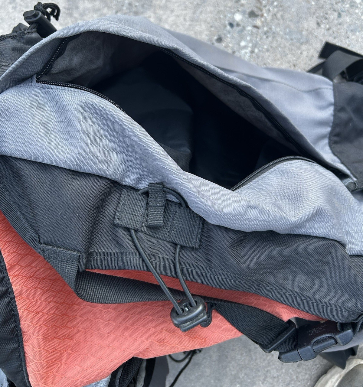 CW Gear Backpack 35L to 40L Outdoor Pack Wilderness Hiking Gear Daypack Grey