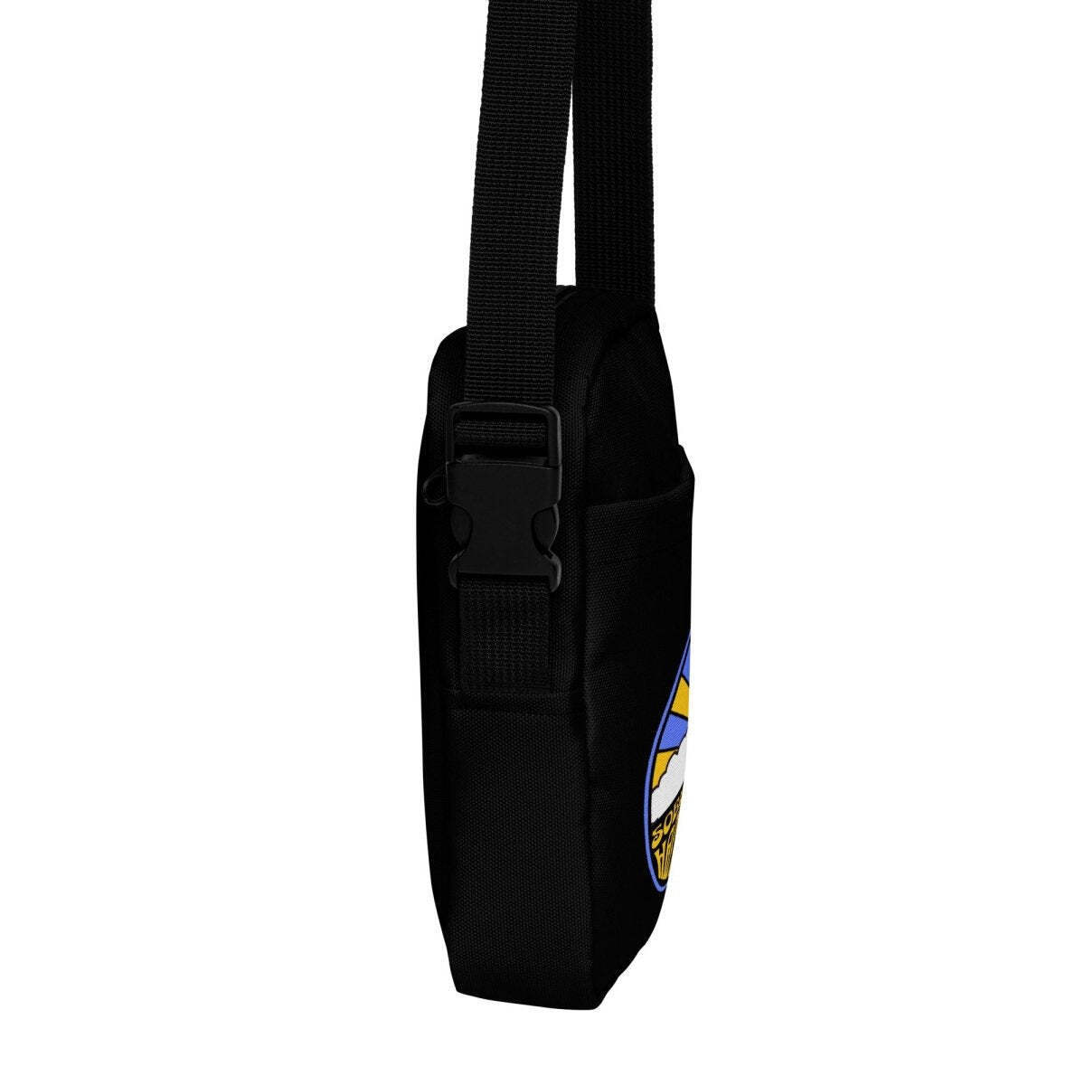 Sober Mornings Happy Days Utility Crossbody Bag