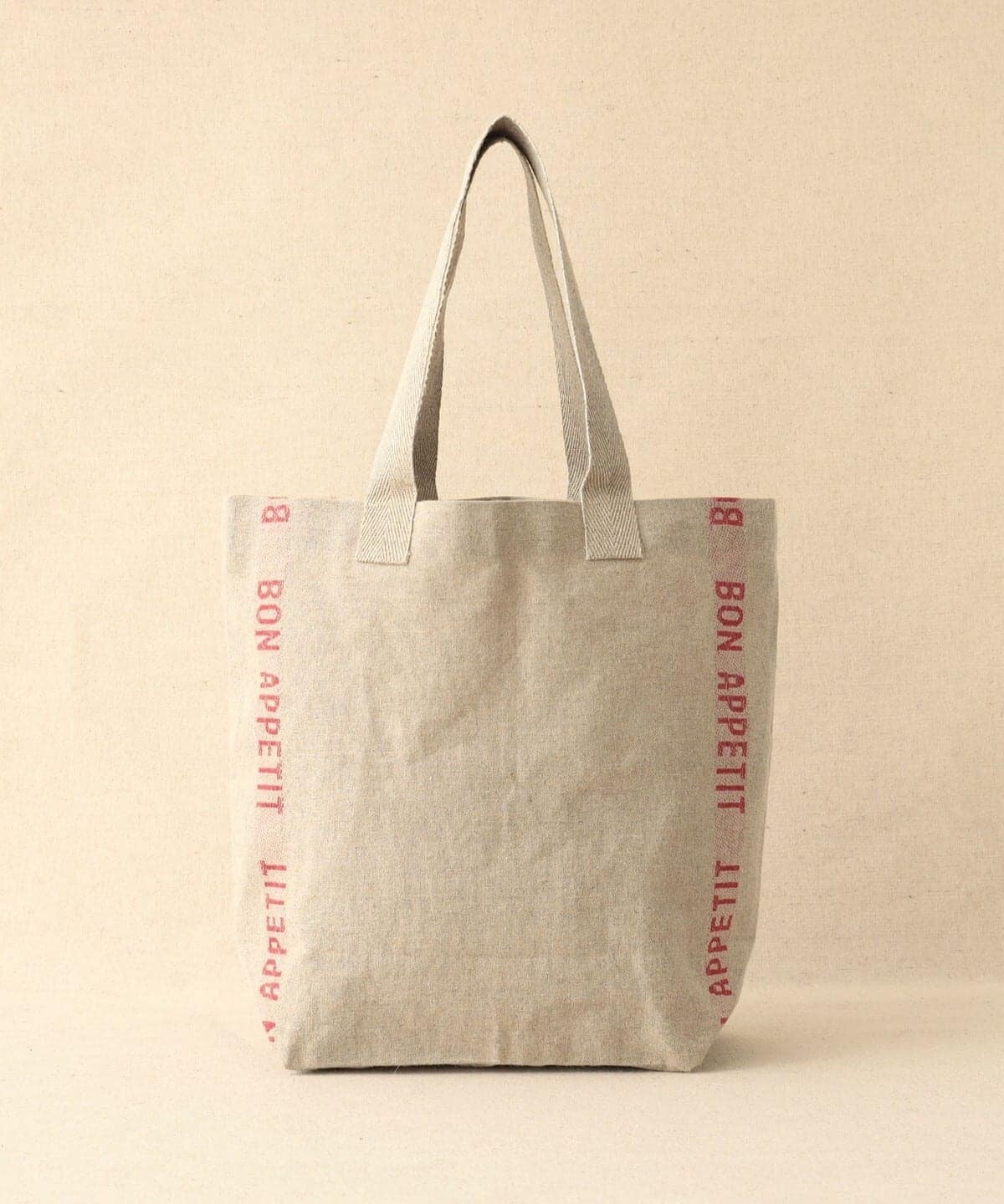 (ASK availability First) BEAMS Charvet Editions / “BON APPETIT” Linen Tote new