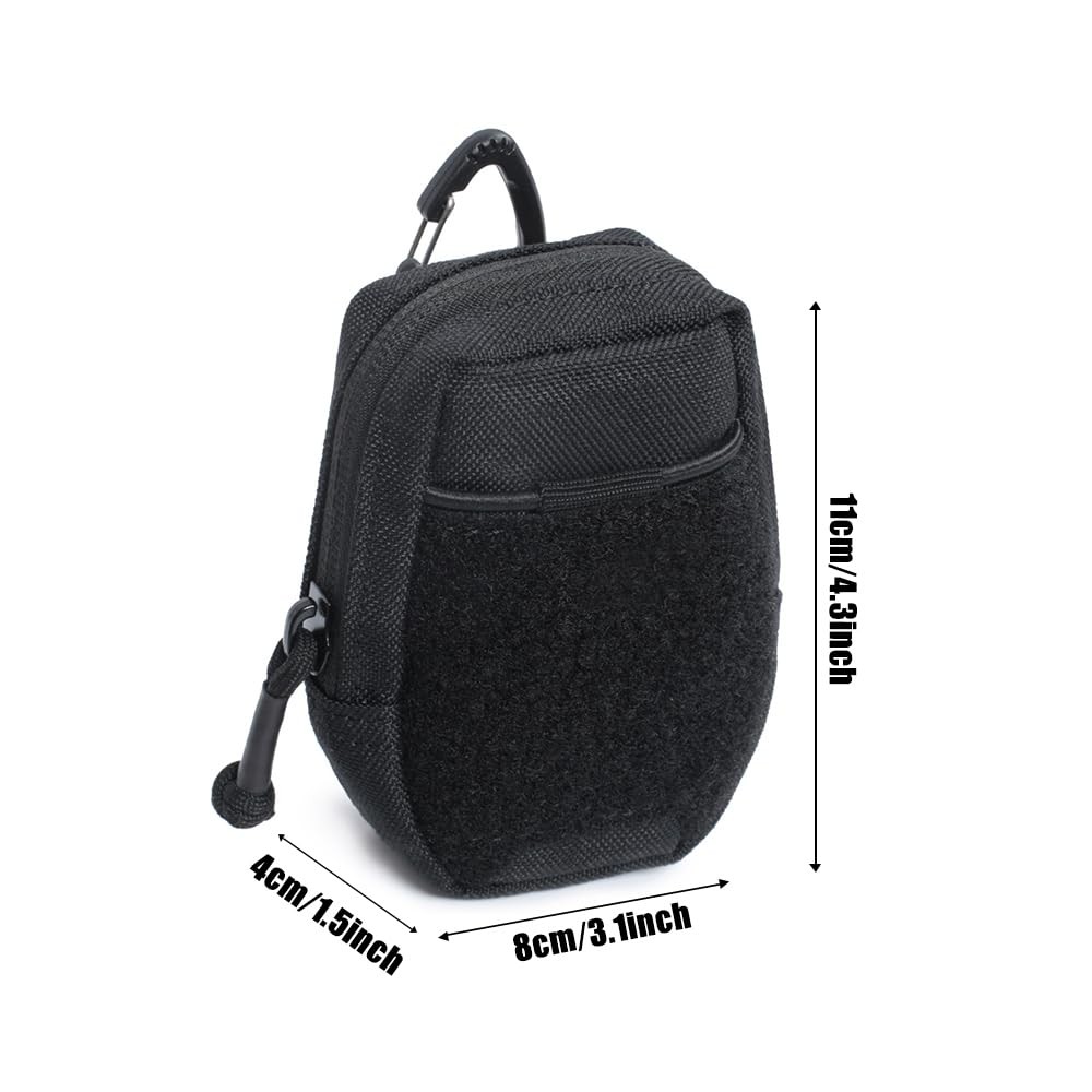 Molle Coin Purse Tactical Pocket Keychain Pouch Mini Belt Gear Pouch Credit Card