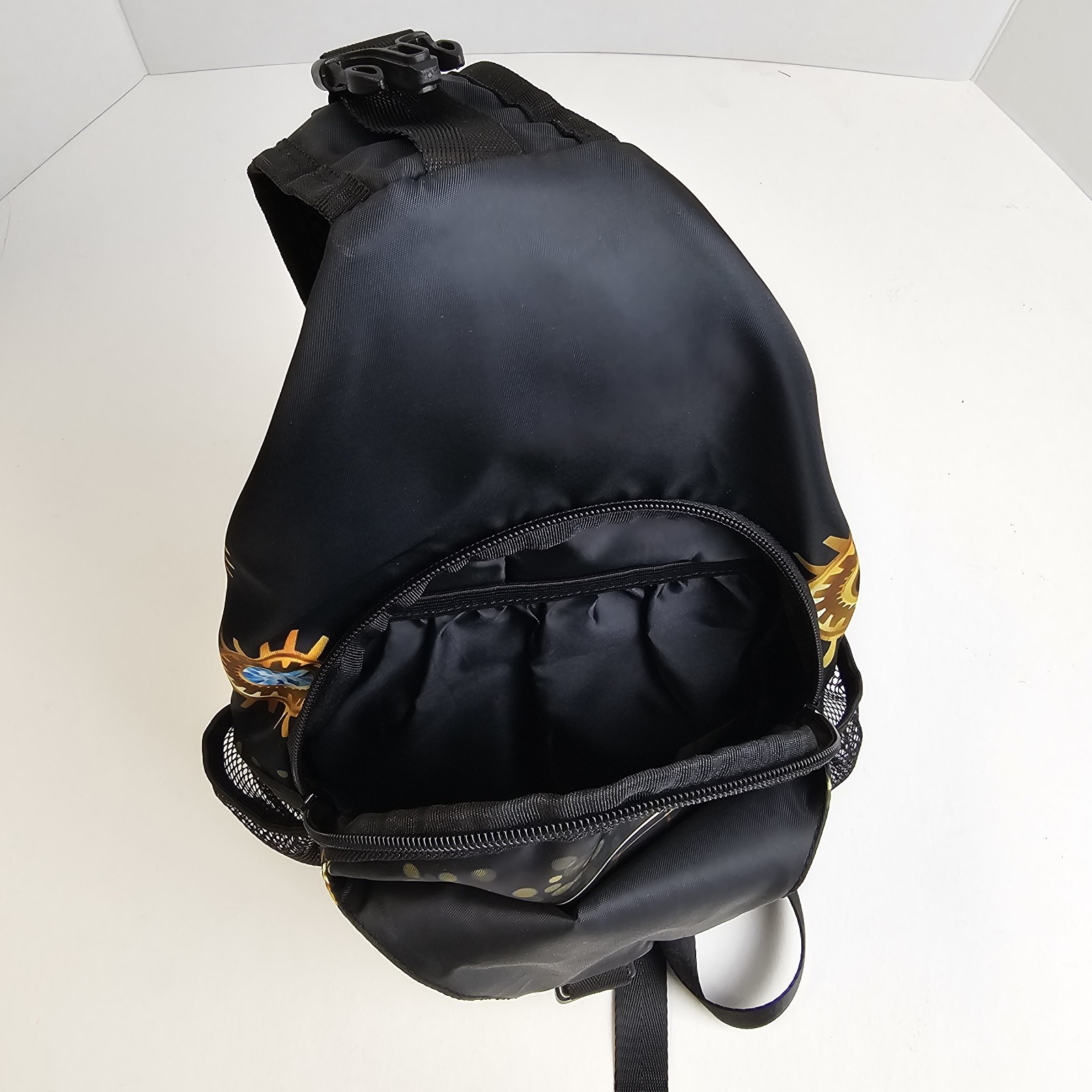 Steampunk Crossbody Bag Chest Sling Backpack Vintage Clock Travel Hiking Unisex
