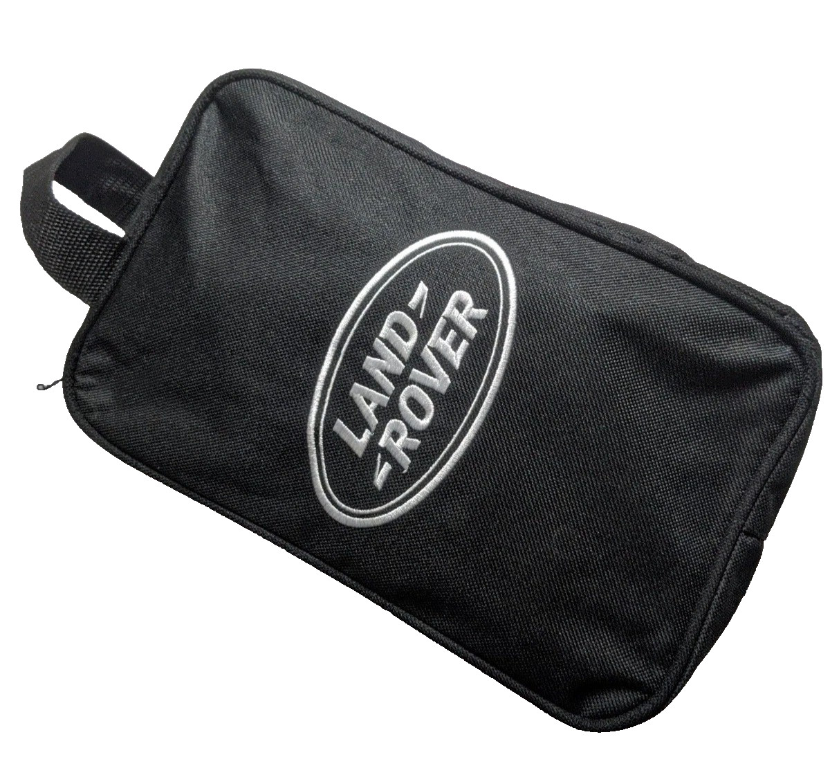 NEW WITHOUT TAGS Land Rover Men’s travel Toiletry Bag tote black 10X6X3 Zipper