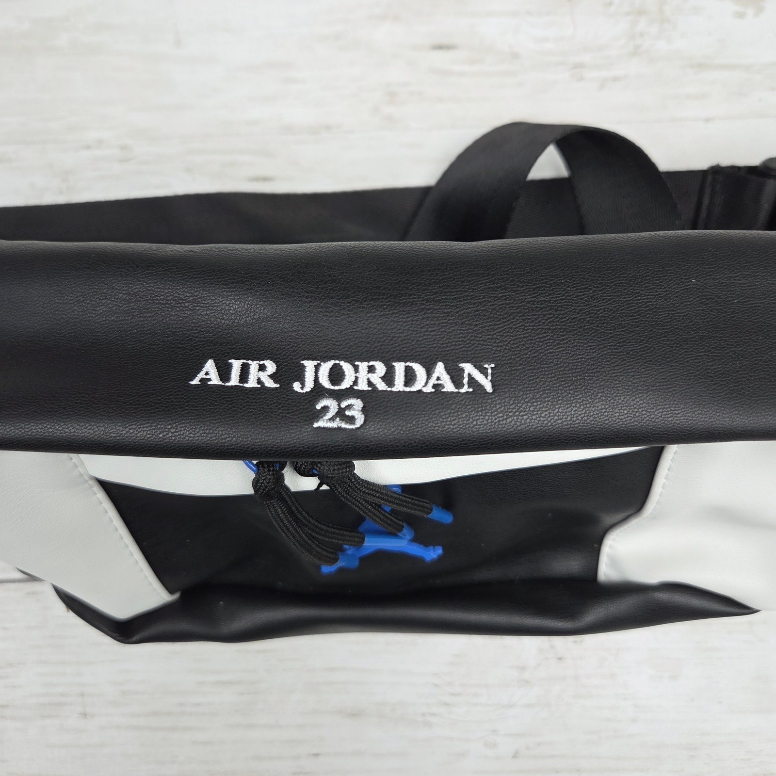 Jordan Jumpman Waist Pack Black White Royal Blue 9A0188-459 Bag