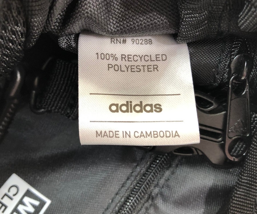 NEW Adidas Amplifier 2 Multipockets Crossbody Bag Black/White Polyester Unisex