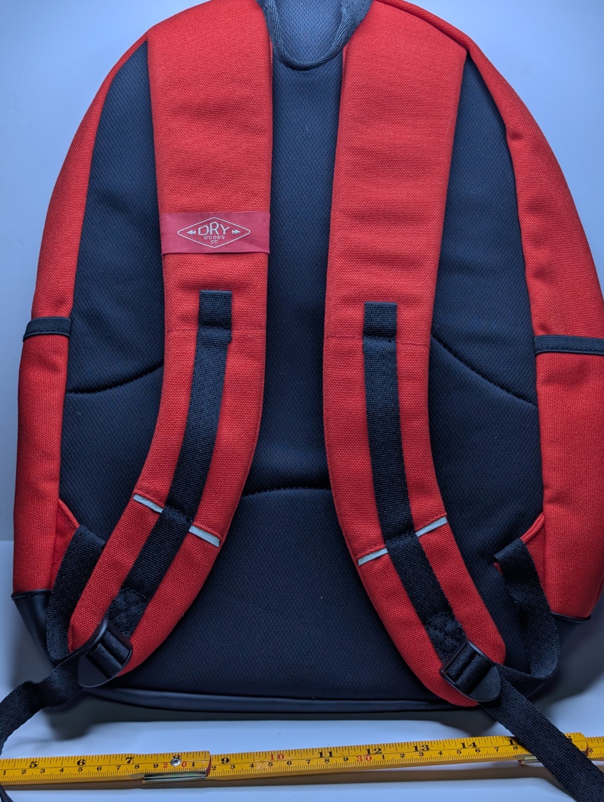 Superdry New York City Red Backpack Book Bag Travel School Laptop Pack