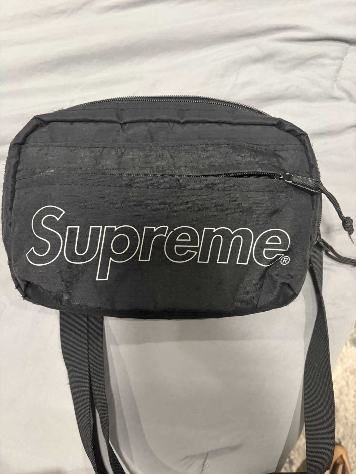 Supreme Shoulder Bag Black FW18