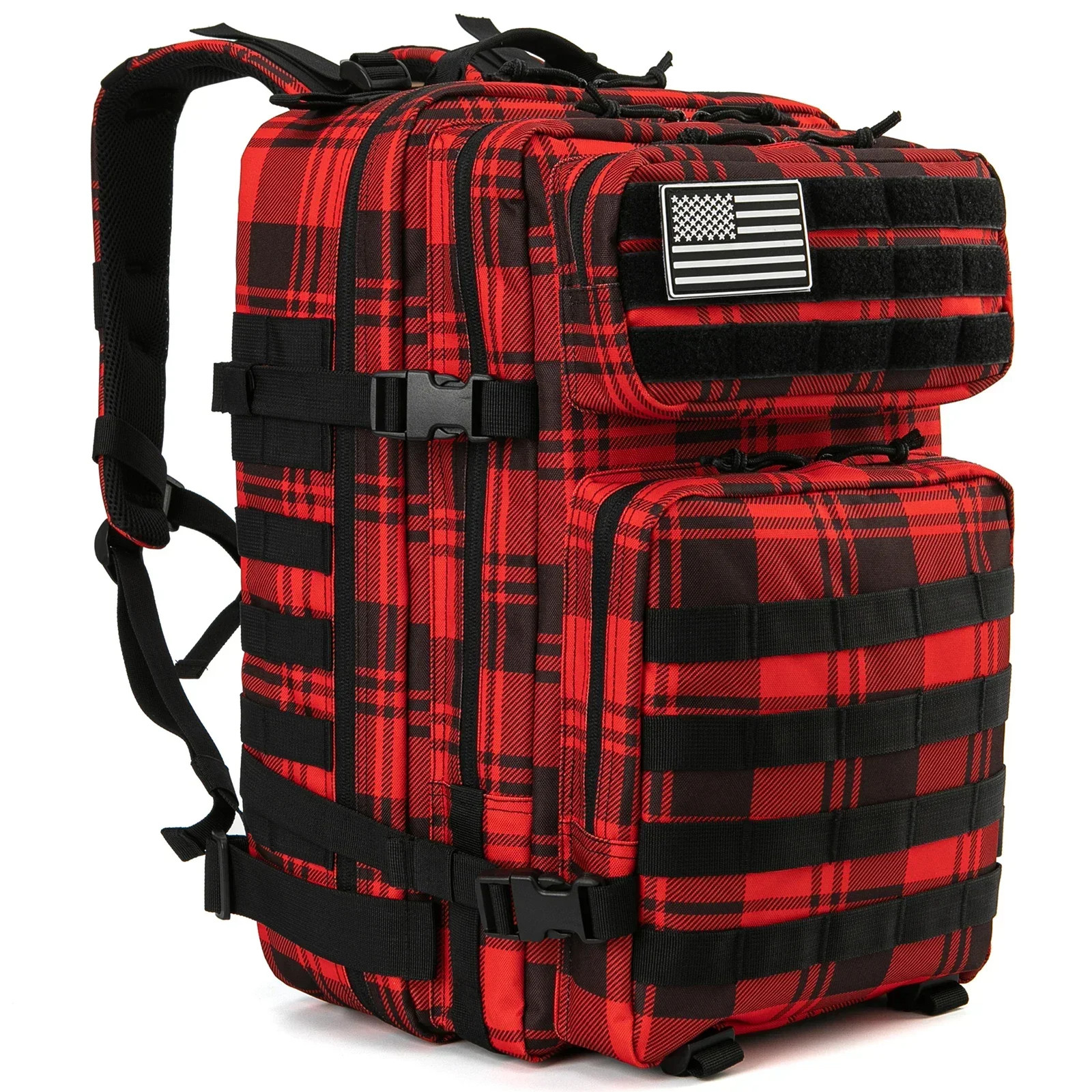 45L Tactical Backpack Large Capacity Outdoor Hiking Fitness Camping Gear Bag