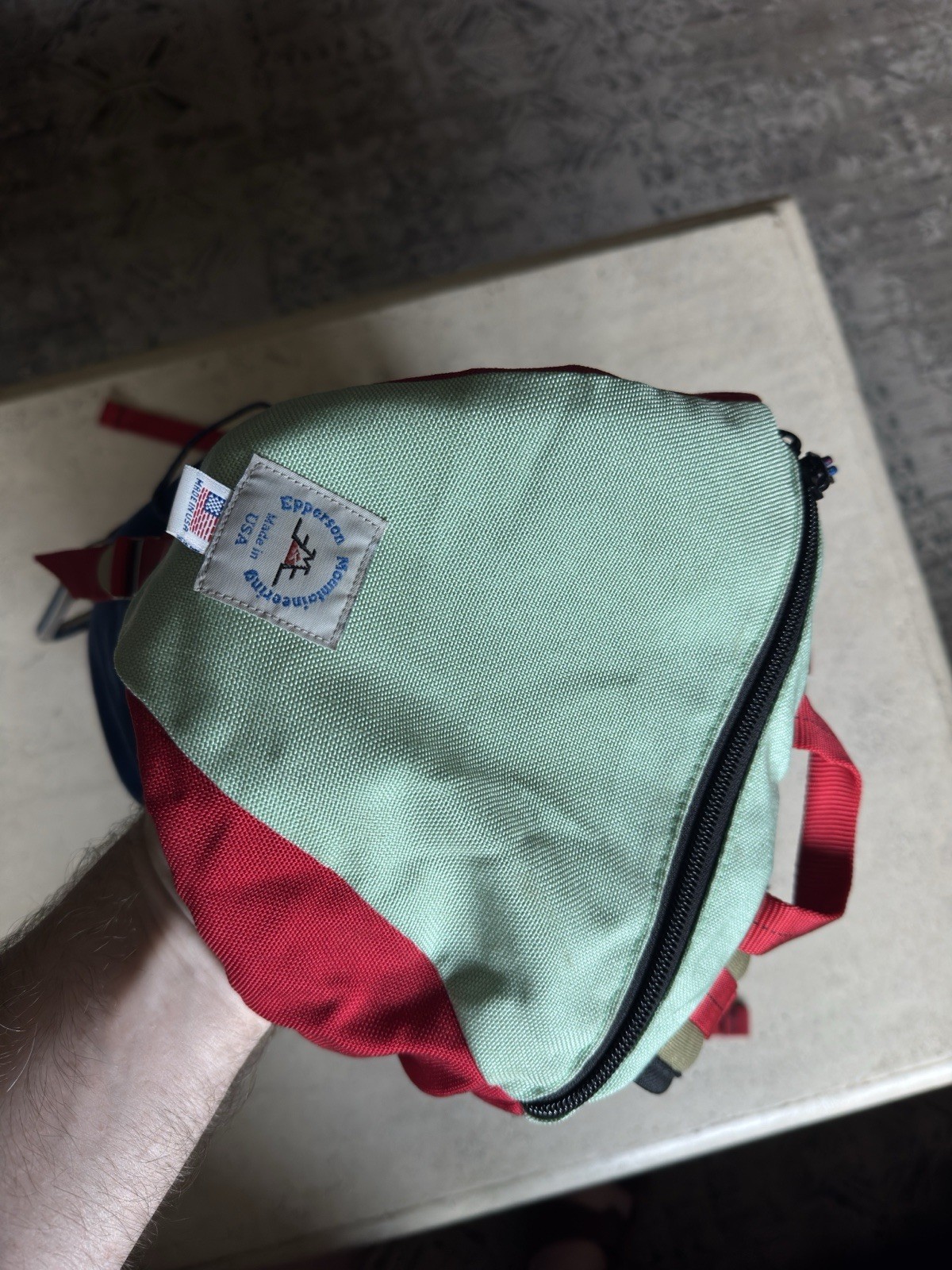 Epperson Mountaineering Large Climb Pack 19x12x6 Multi Color Block Made In USA