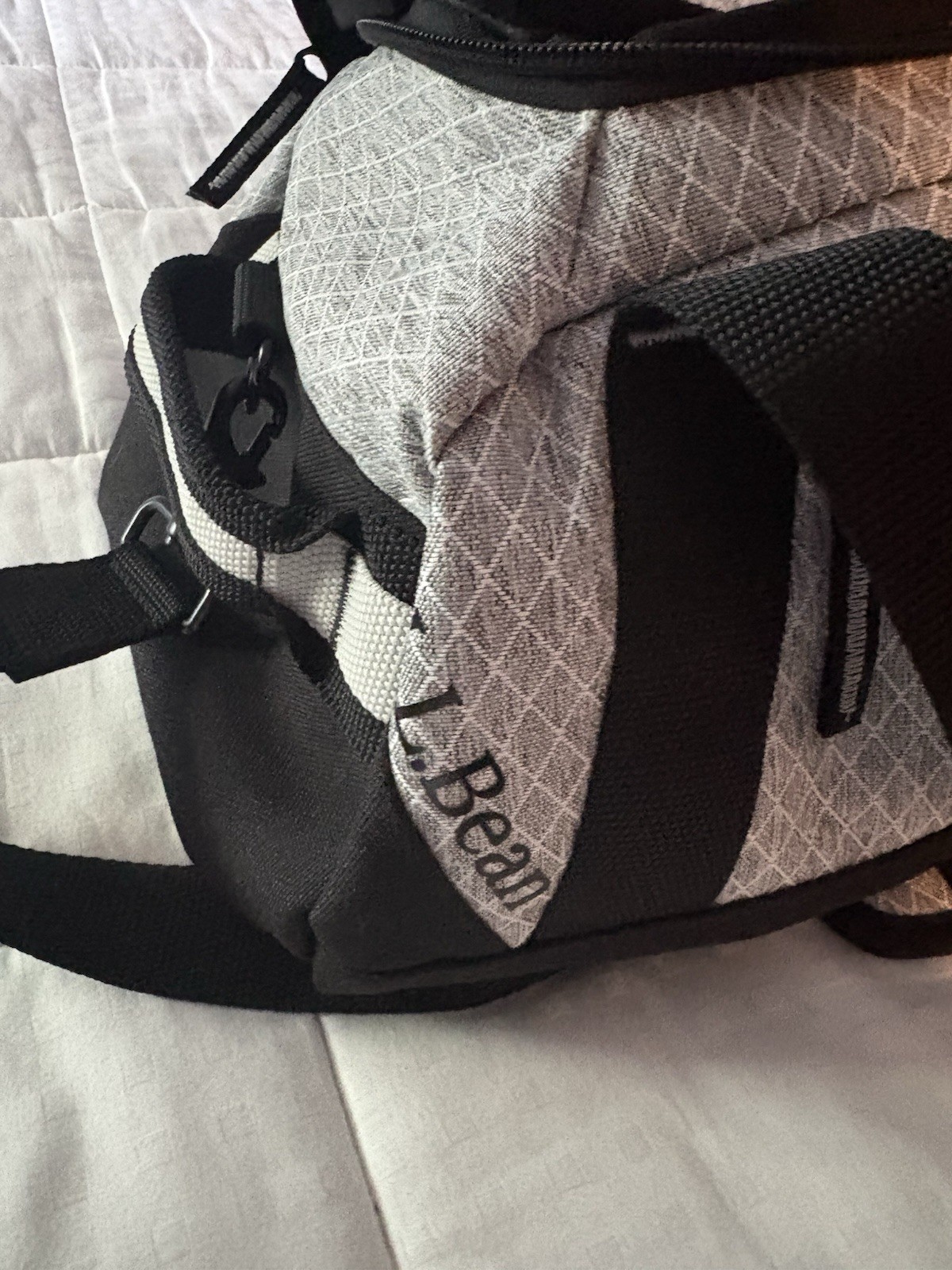 LL Bean Adventure Duffle 20L duffle bag with shoulder strap water resistant