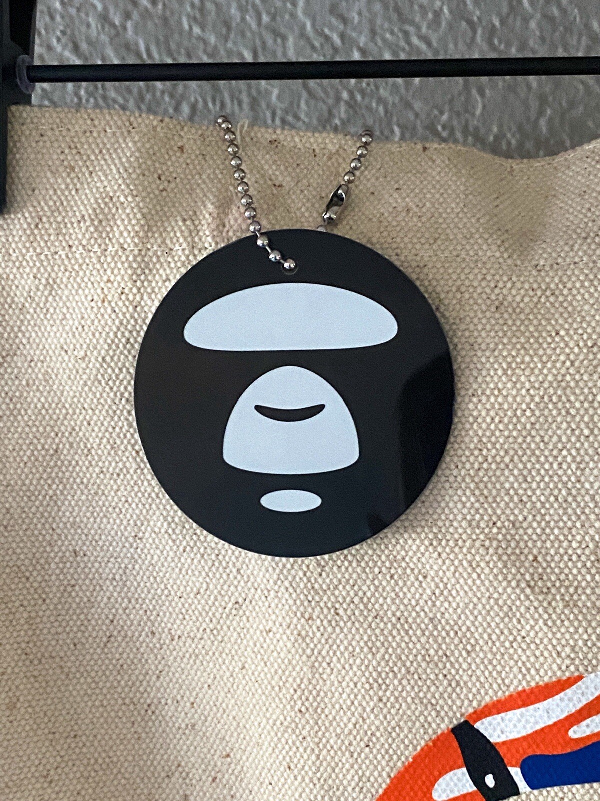 Aape A BATHING APE BAPE Canvas Tote Bag w/ Inside Pocket Gently Used, Tag & Bag