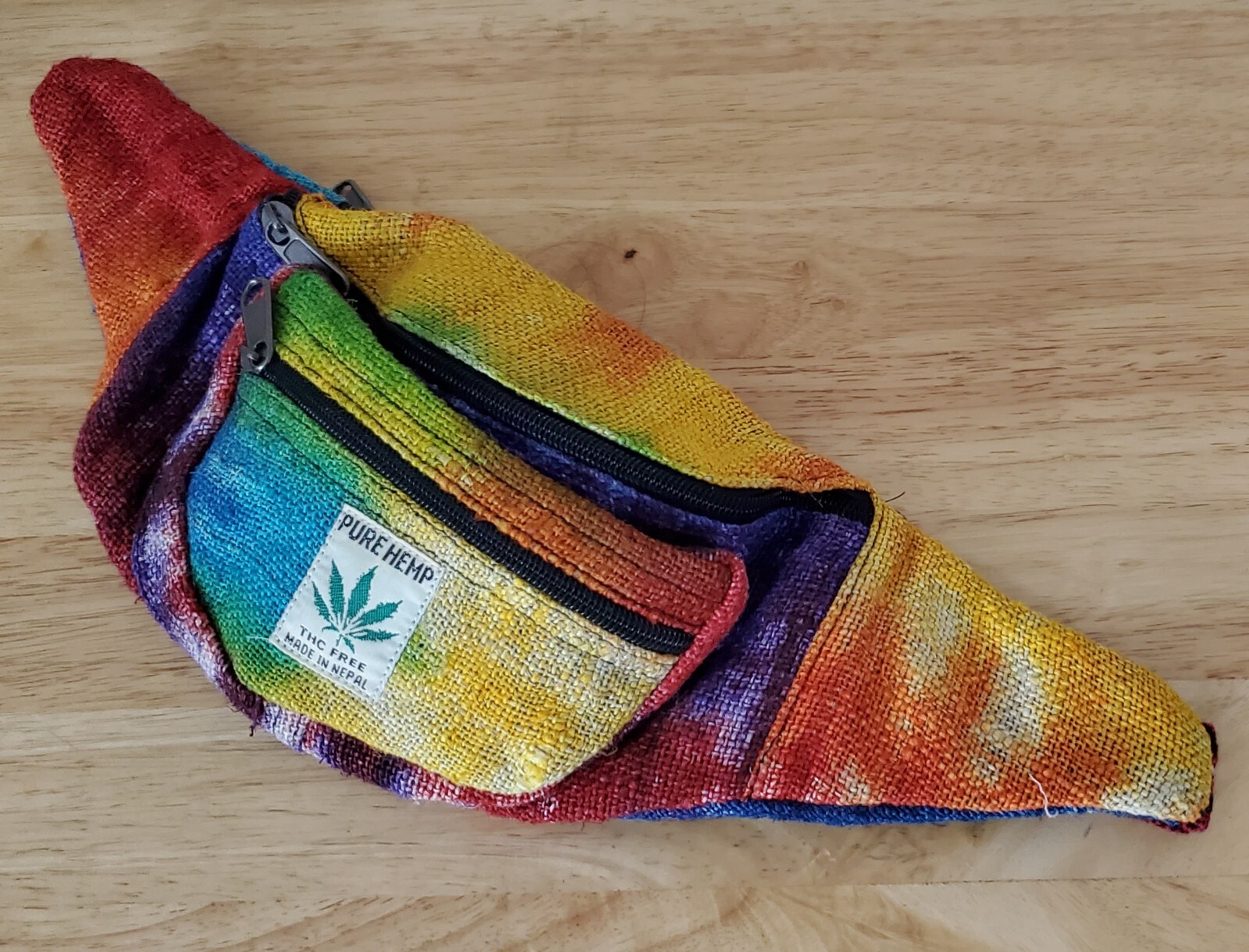 Tie Dye Hemp Fannypack