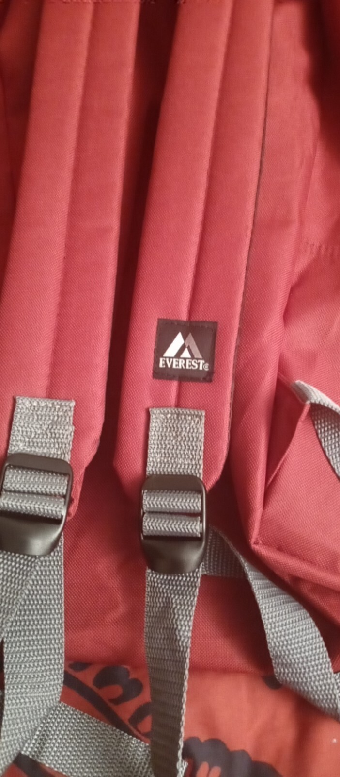 Everett Bookbag Burgundy Used