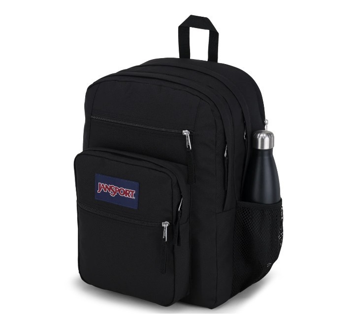 JanSport Big Student Backpack 15” Laptop Sleeve, Haul Handle Black Brand New