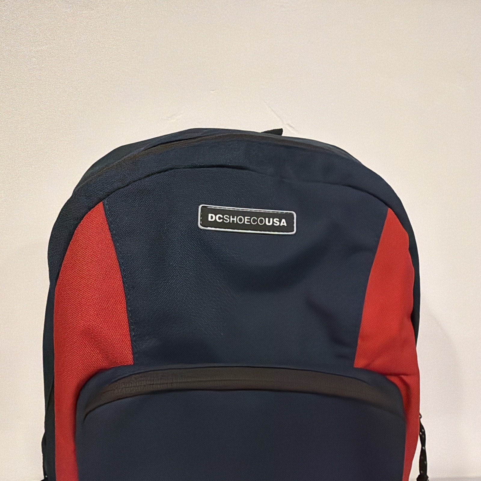 DC Shoes Large Blue/red Backpack Zip & Buckle Adjustable Straps Pockets