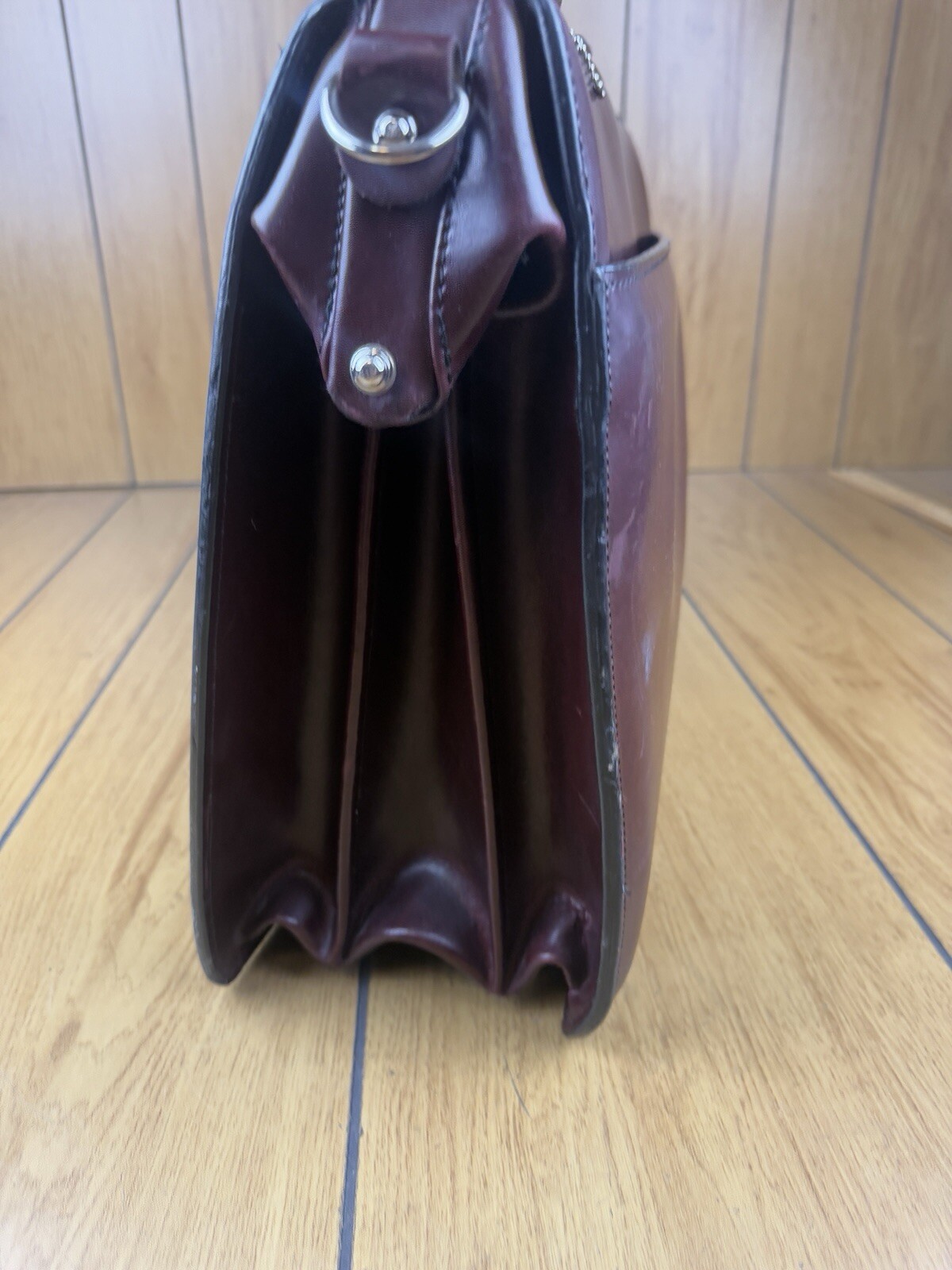 Jack Georges Elements Classic Leather Briefbag Briefcase Laptop Case With Lock