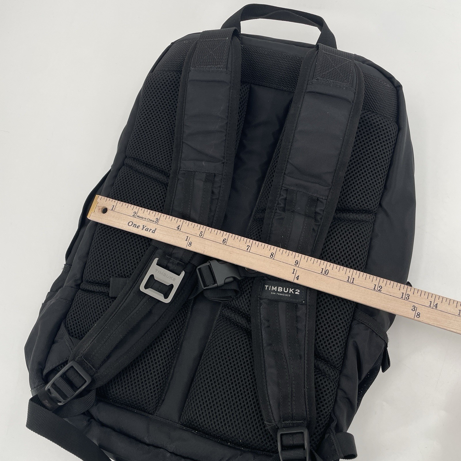 Timbuk2 Q Backpack in Black – Padded Laptop – School Work Travel Tech Sleeve